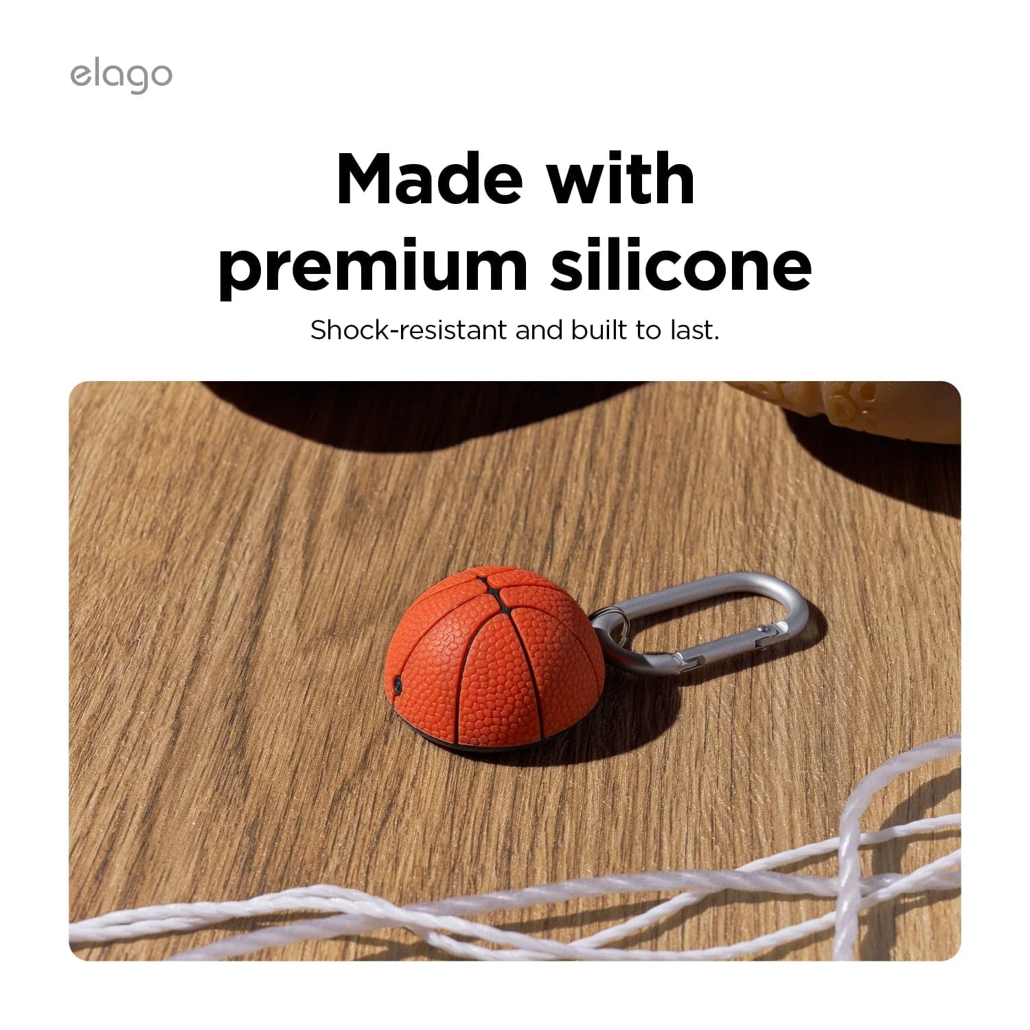 Pouzdro pro AirTag Elago Sport Edition Golf Fotbal - náhled 4
