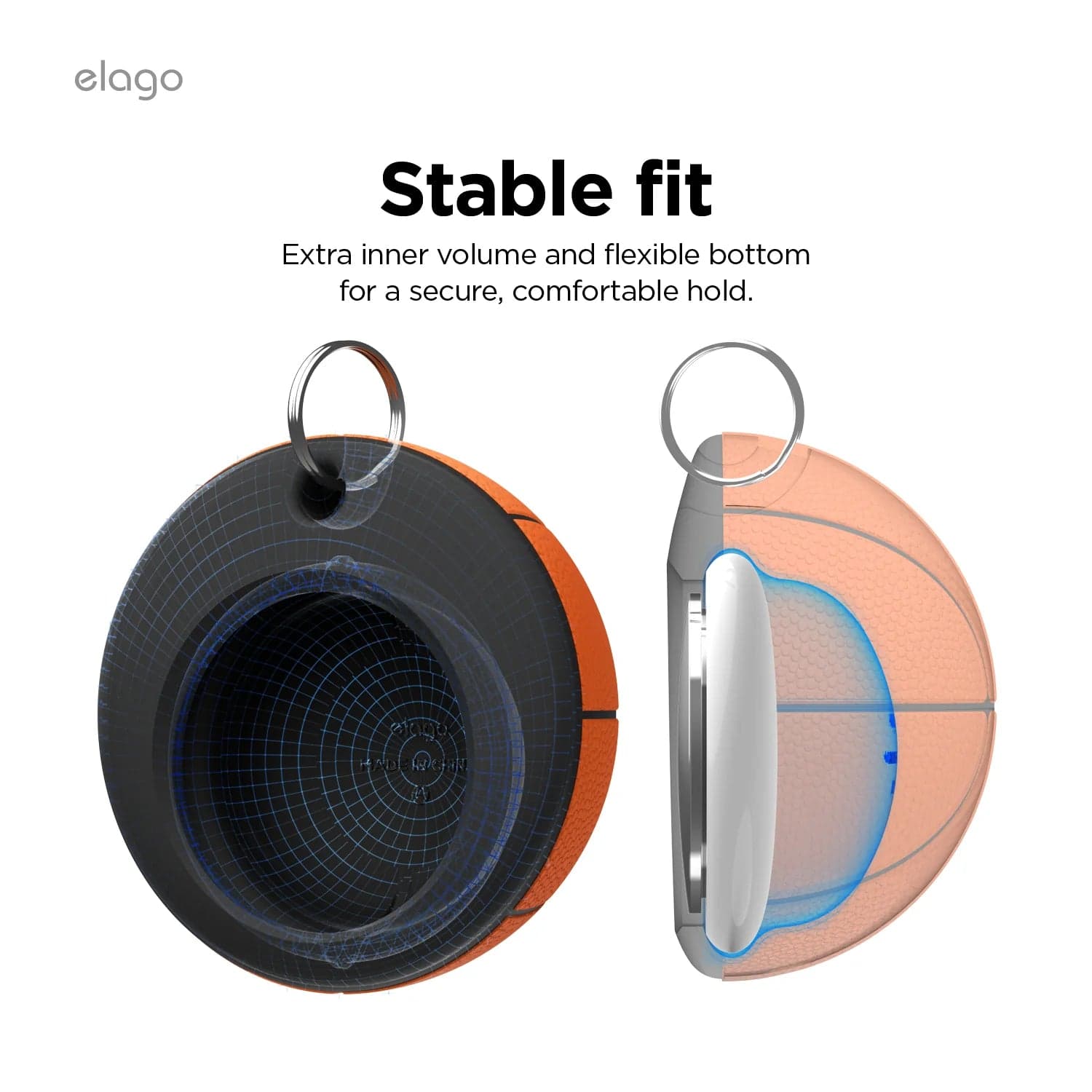 Pouzdro pro AirTag Elago Sport Edition Golf Fotbal - náhled 5