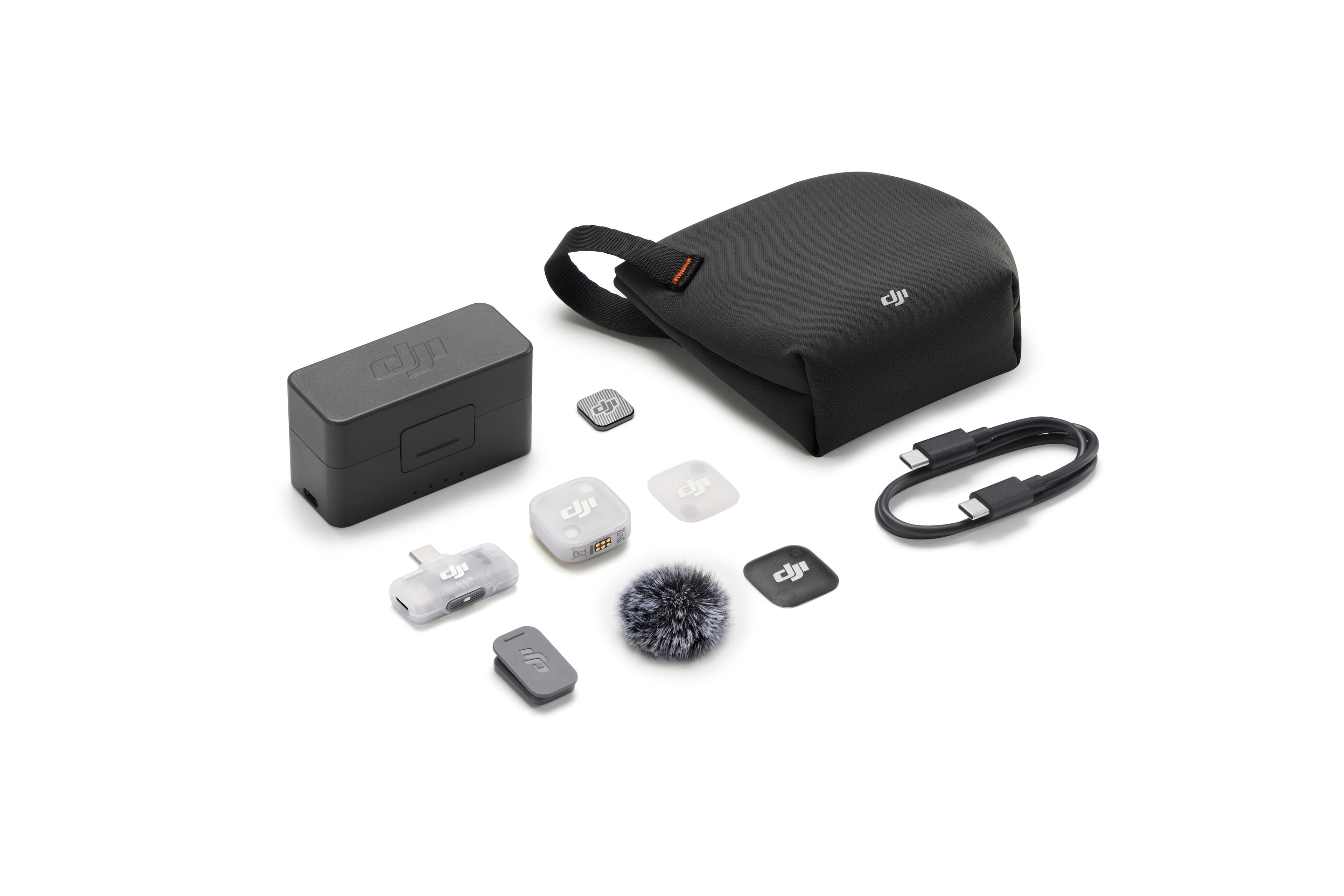 Bezdrátový mikrofon DJI Mic Mini 2 s magnetickými kryty (1 TX + 1 Mobile RX + Charging Case) - náhled 2