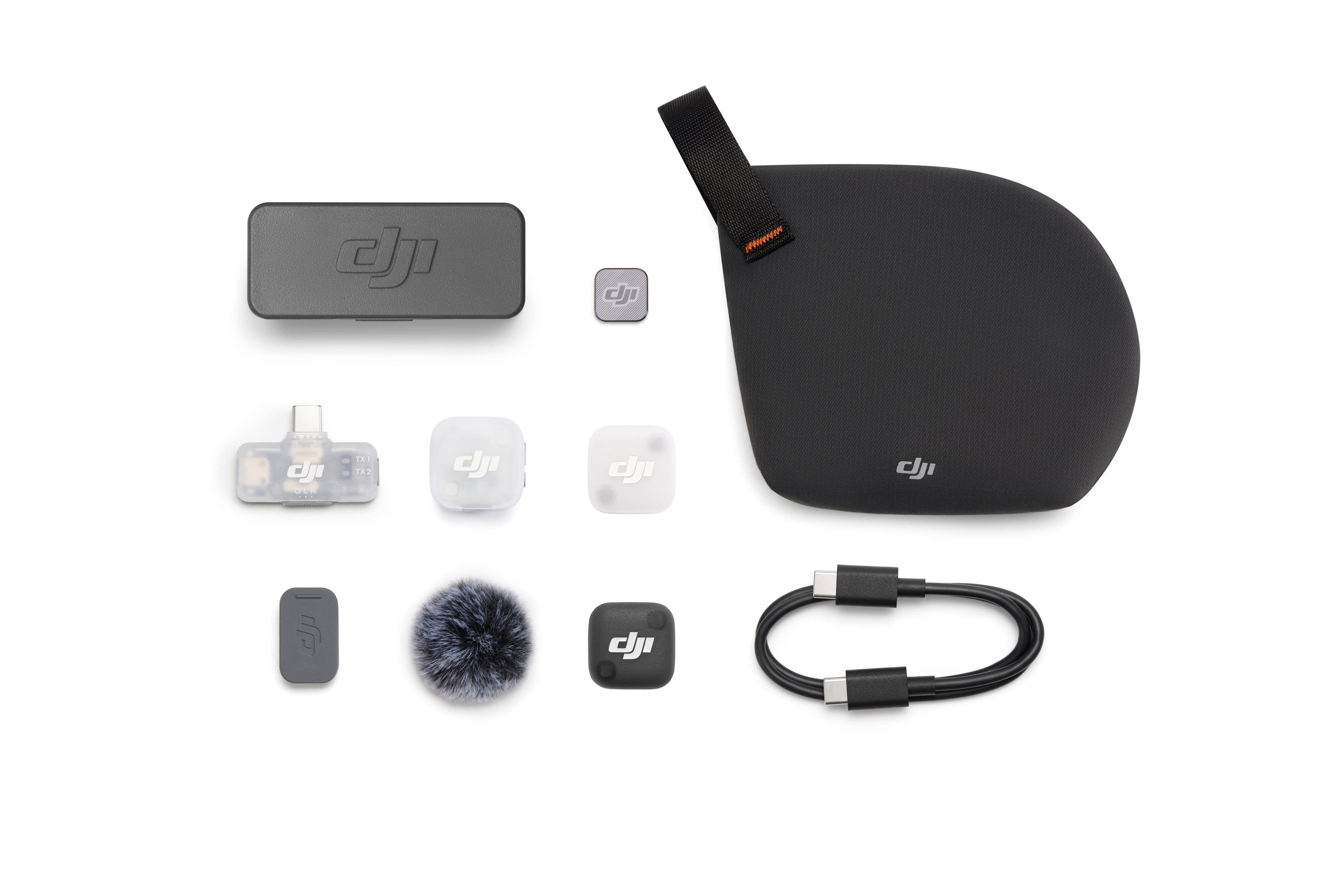 Bezdrátový mikrofon DJI Mic Mini 2 s magnetickými kryty (1 TX + 1 Mobile RX + Charging Case) - náhled 3