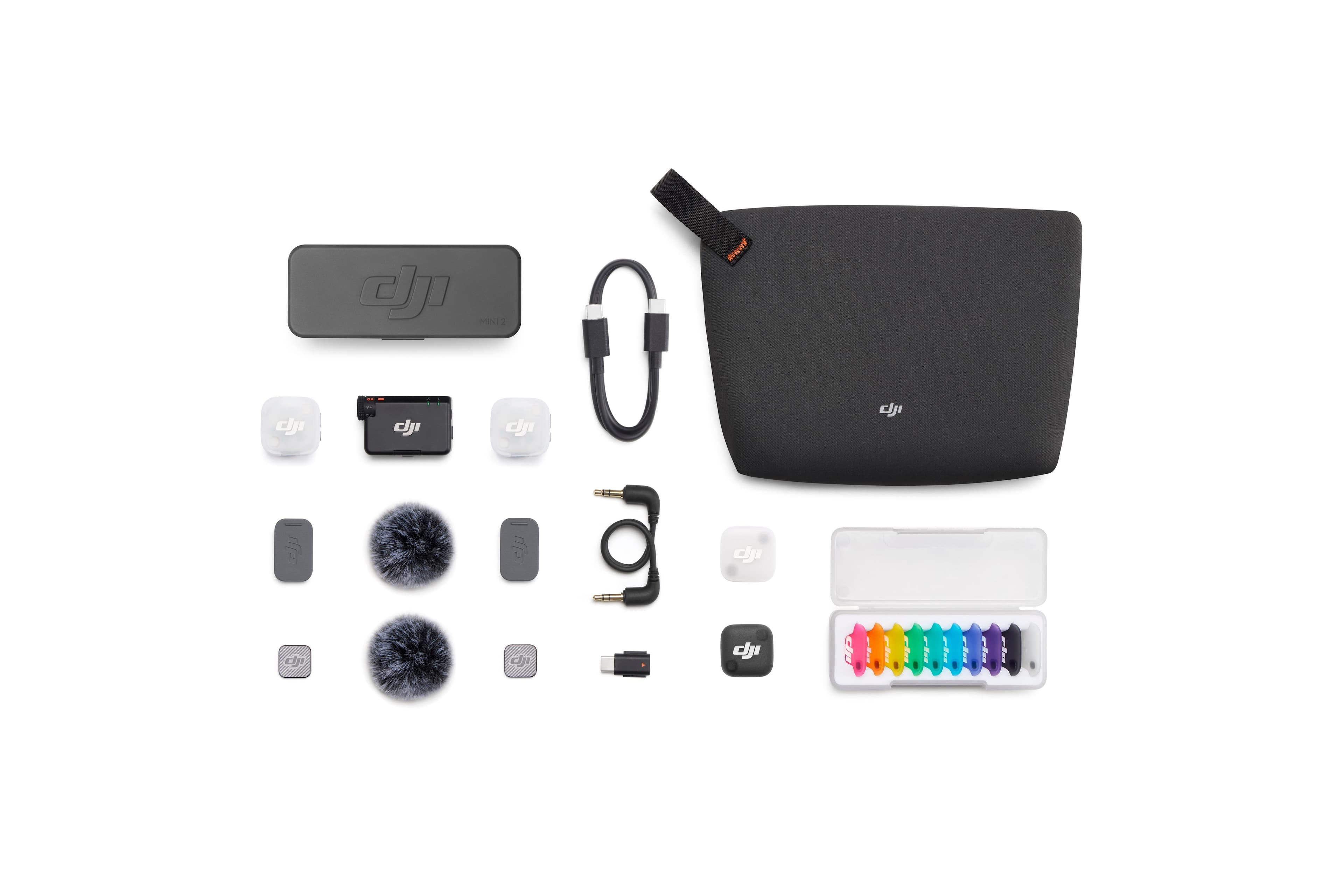 Bezdrátový mikrofon DJI Mic Mini 2 s magnetickými kryty (2 TX + 1 RX + Charging Case) - náhled 4