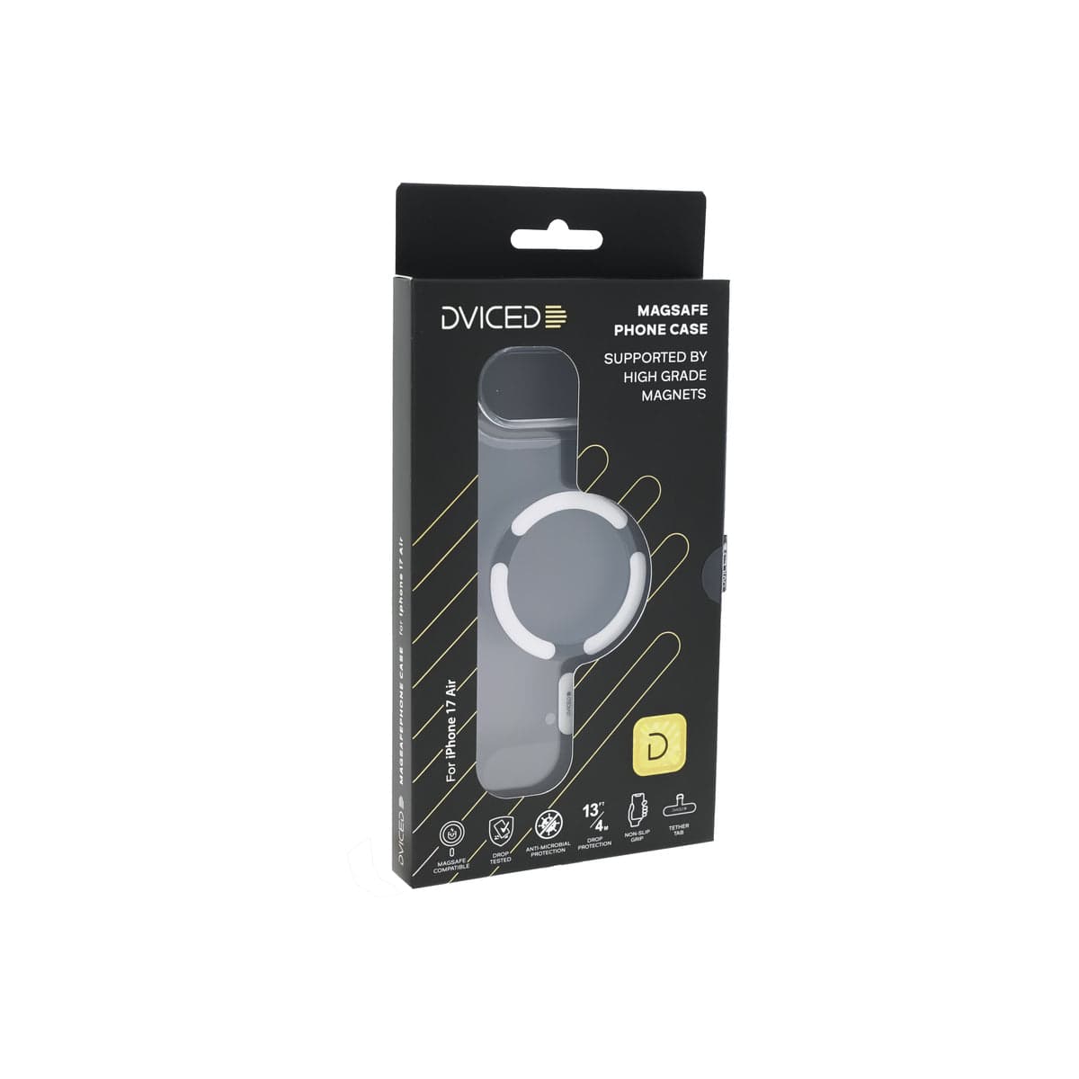 Kryt pro iPhone Air Dviced MagSafe Clear Case – bílý - náhled 4