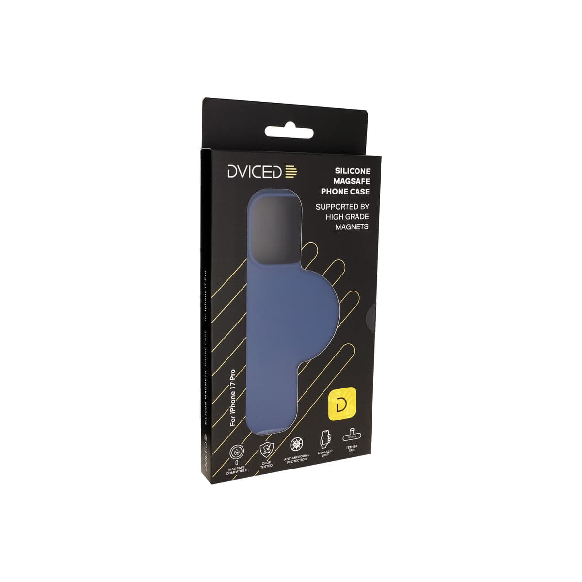 Kryt pro iPhone 17 Dviced Silicone MagSafe Case – modrý - náhled 5