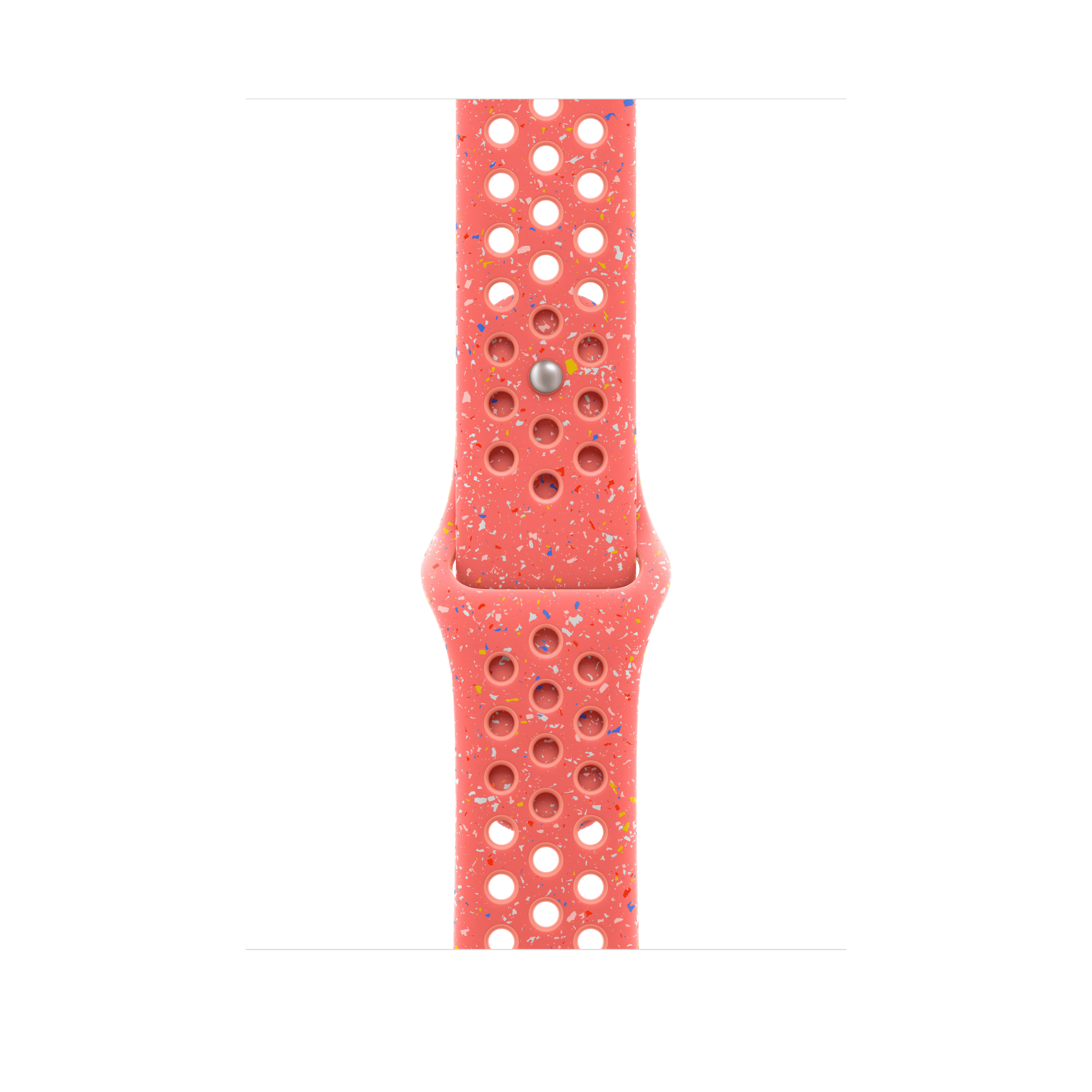 Apple Watch 44/45/46/49mm žhavě oranžový sportovní řemínek Nike - M/L