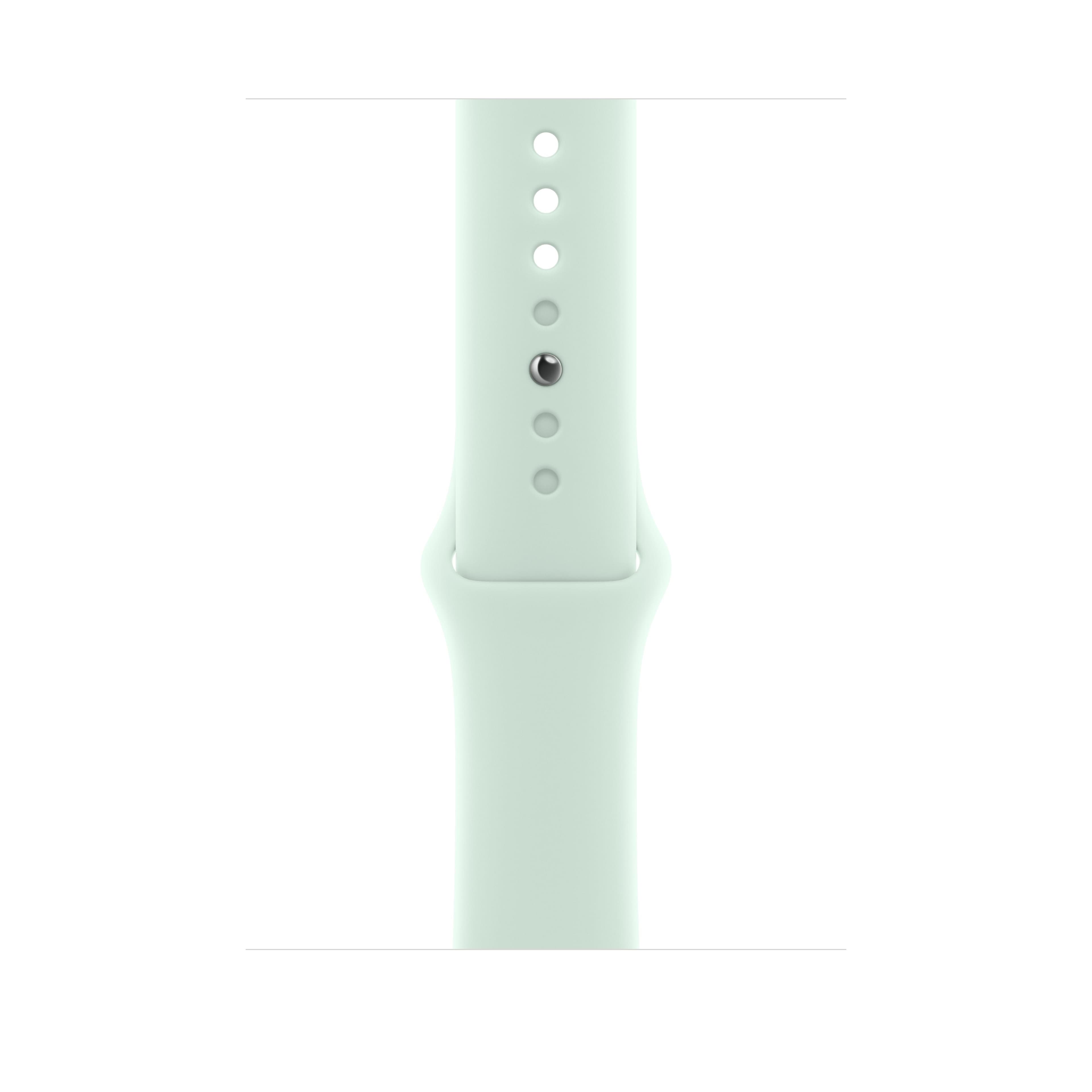 Apple 44/45/46/49 mm akvamarínový sportovní řemínek – M/L