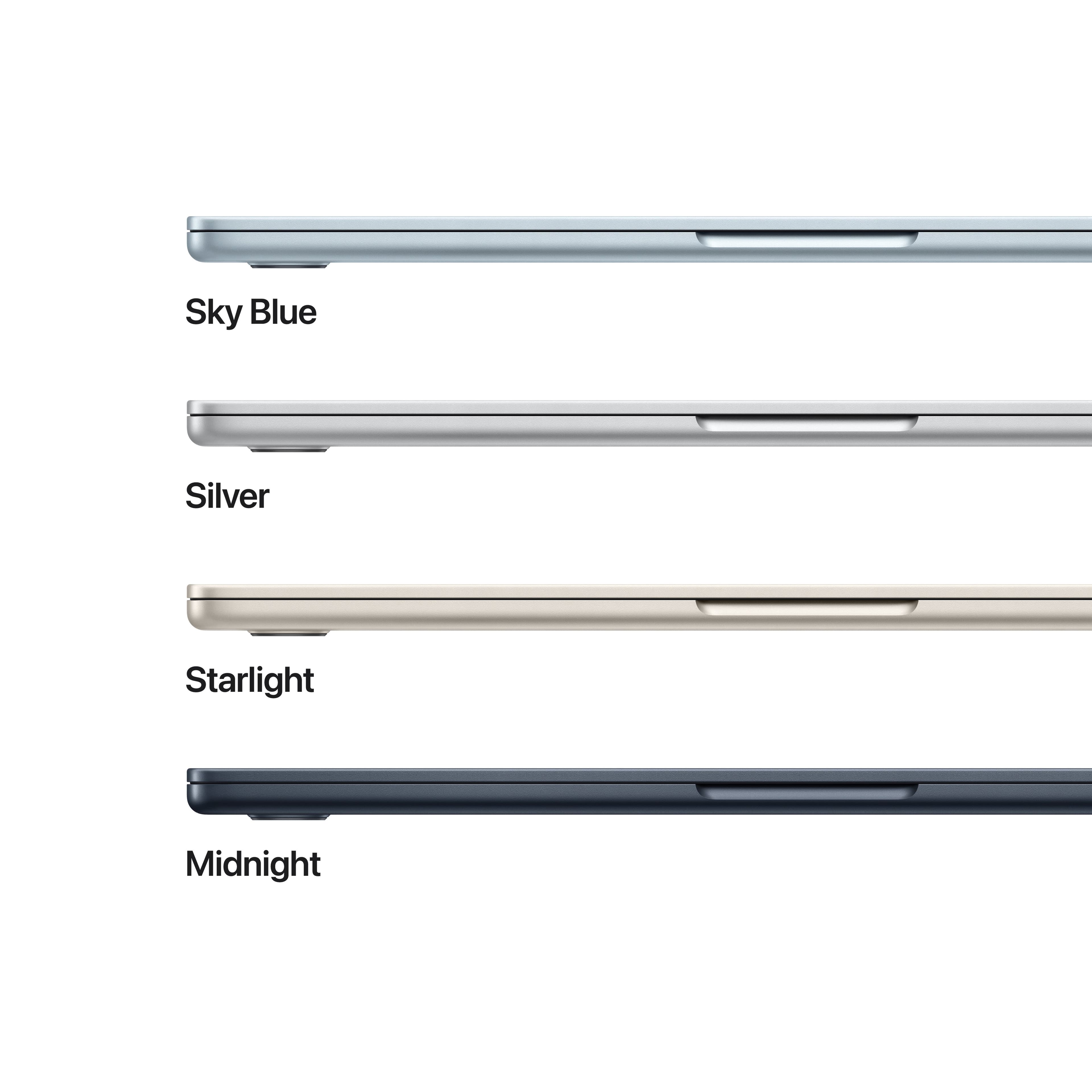 MacBook Air 13,6", Apple M4 10jádrové CPU, 8jádrové GPU, 16GB, 256GB SSD, CZ - temně inkoustový - náhled 3
