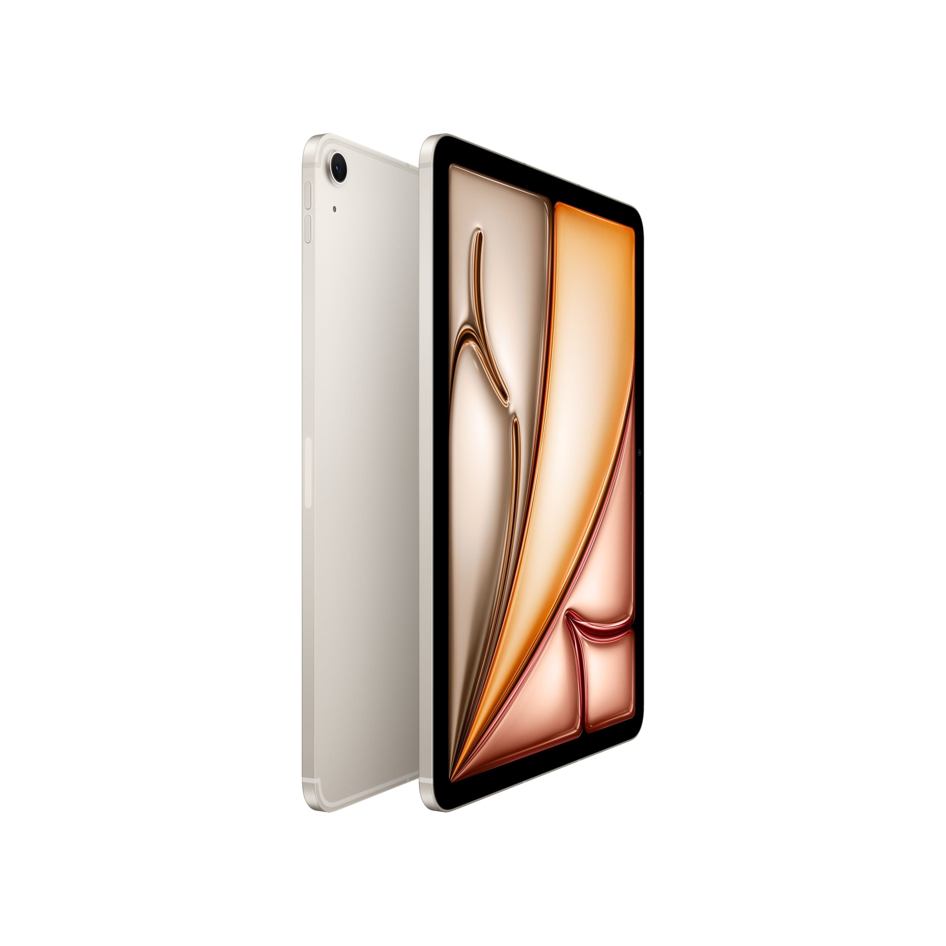 11palcový iPad Air Wi-Fi + Cellular 128 GB - hvězdně bílý (M4) - náhled 2