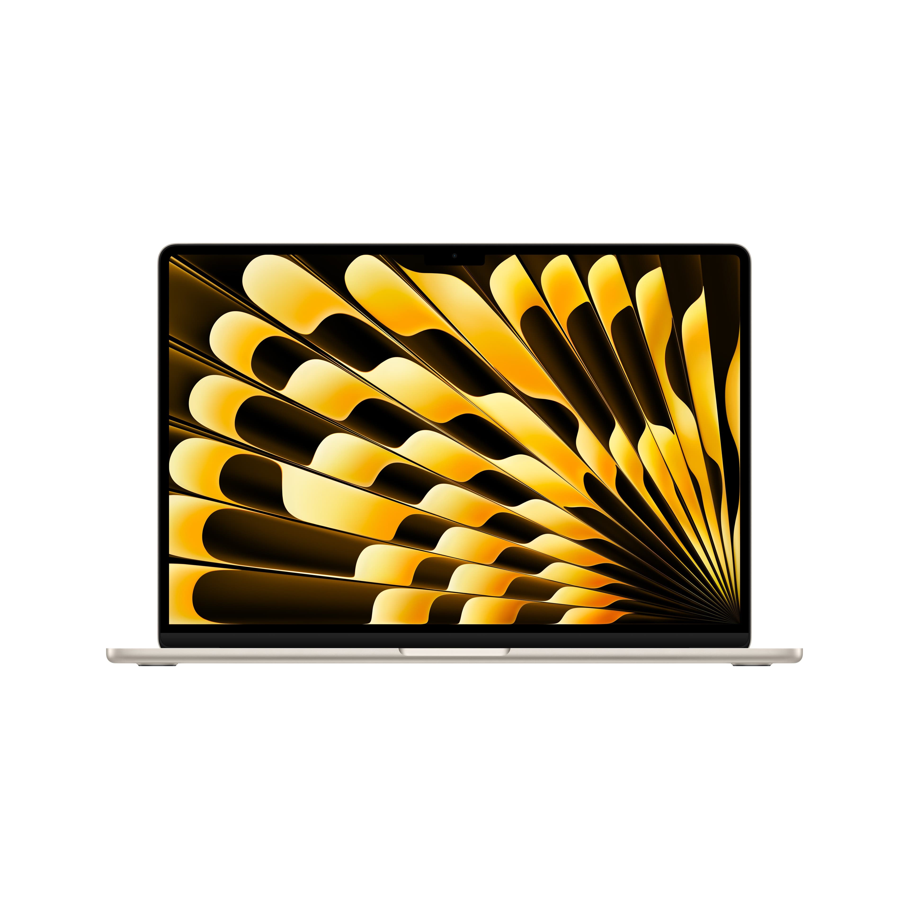 MacBook Air 15,3", Apple M5 10jádrové CPU, 10jádrové GPU, 24GB, 1TB SSD – hvězdně bílý