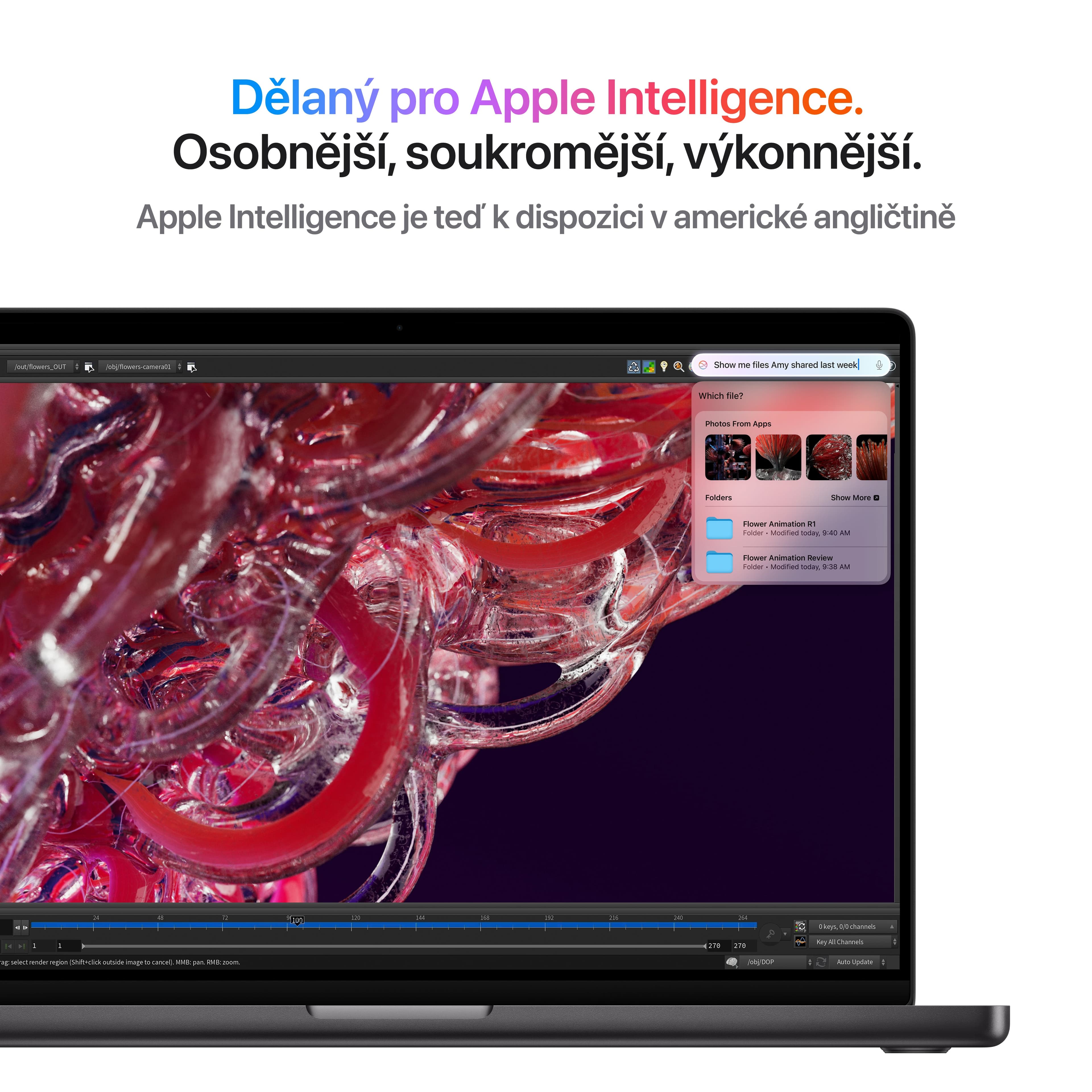 MacBook Pro 16,2", Apple M4 Pro 14jádrové CPU, 20jádrové GPU, 48GB, 512GB SSD, CZ - vesmírně černý - náhled 5