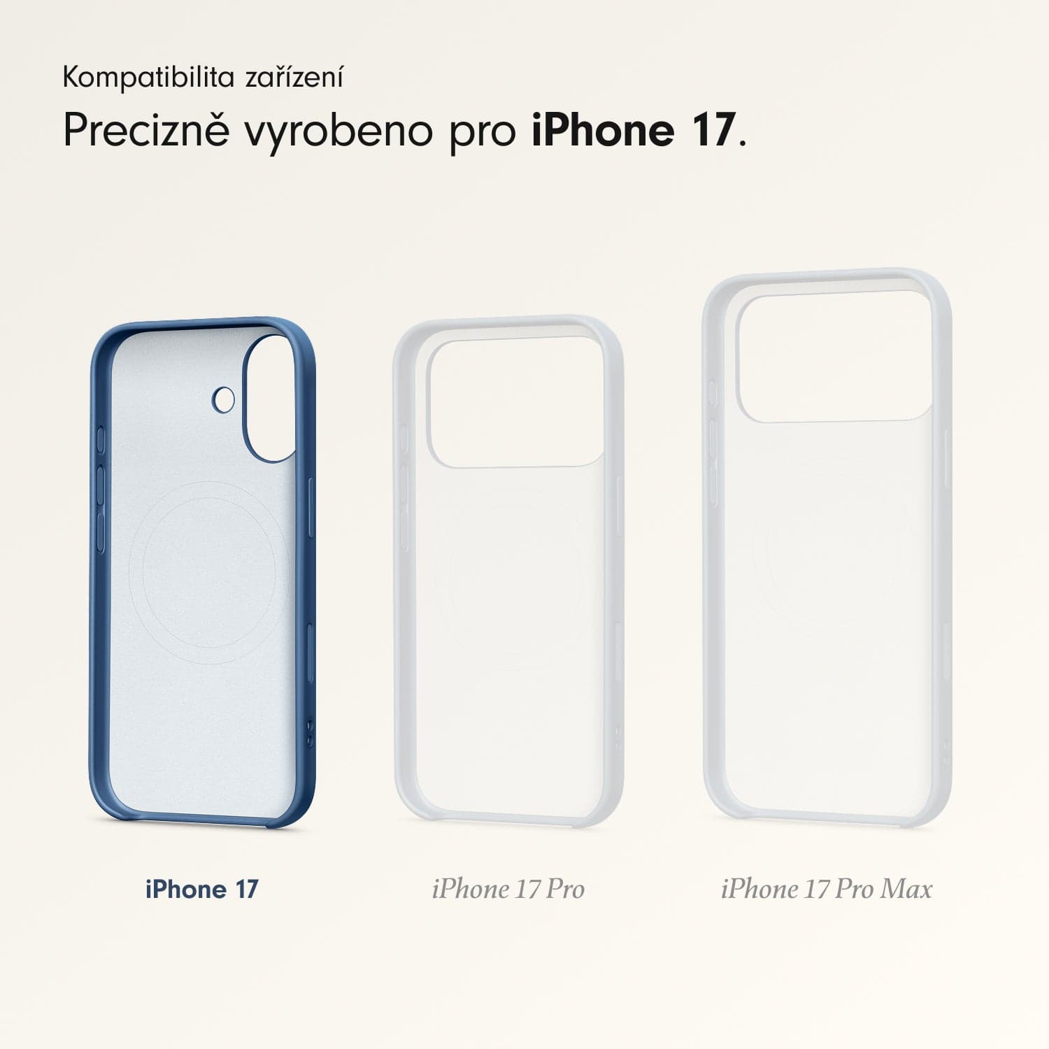 Kryt se stojánkem pro iPhone 17 Beats s MagSafe a ovladačem fotoaparátu - hlubinně modrý - náhled 3