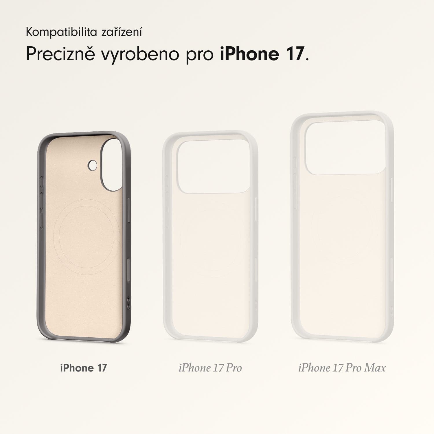 Kryt se stojánkem pro iPhone 17 Beats s MagSafe a ovladačem fotoaparátu - granitově šedý - náhled 3
