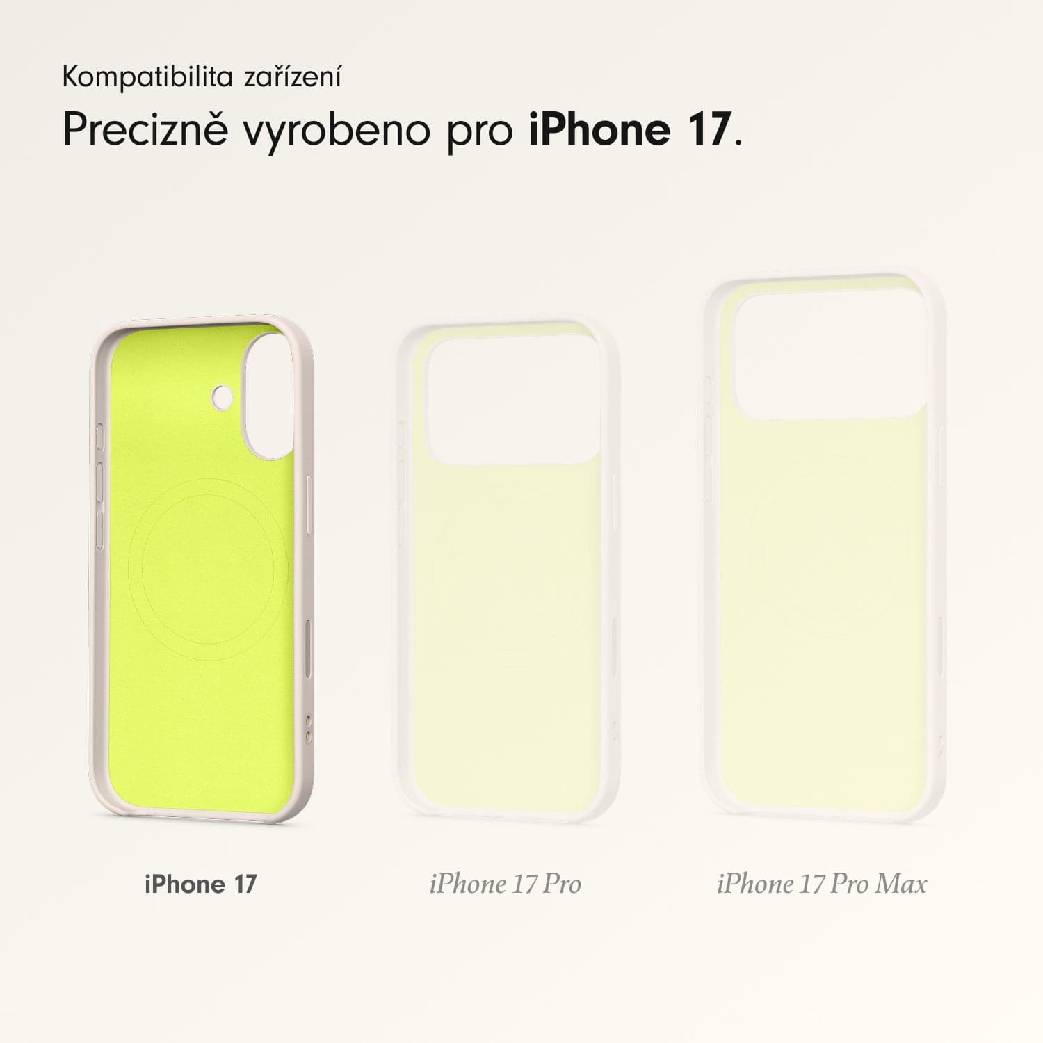 Kryt se stojánkem pro iPhone 17 Beats s MagSafe a ovladačem fotoaparátu - vápencově šedý - náhled 3
