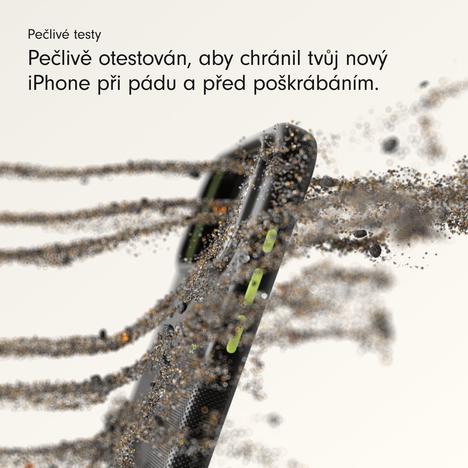 Odolný kryt pro iPhone 17 Beats s MagSafe a ovladačem fotoaparátu - everest černý - náhled 4