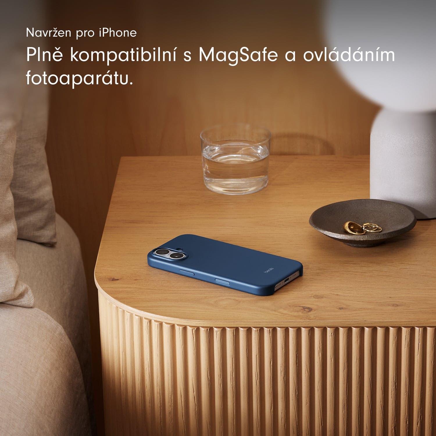 Kryt pro iPhone 17 Beats s MagSafe a ovladačem fotoaparátu - hlubinně modrý - náhled 4