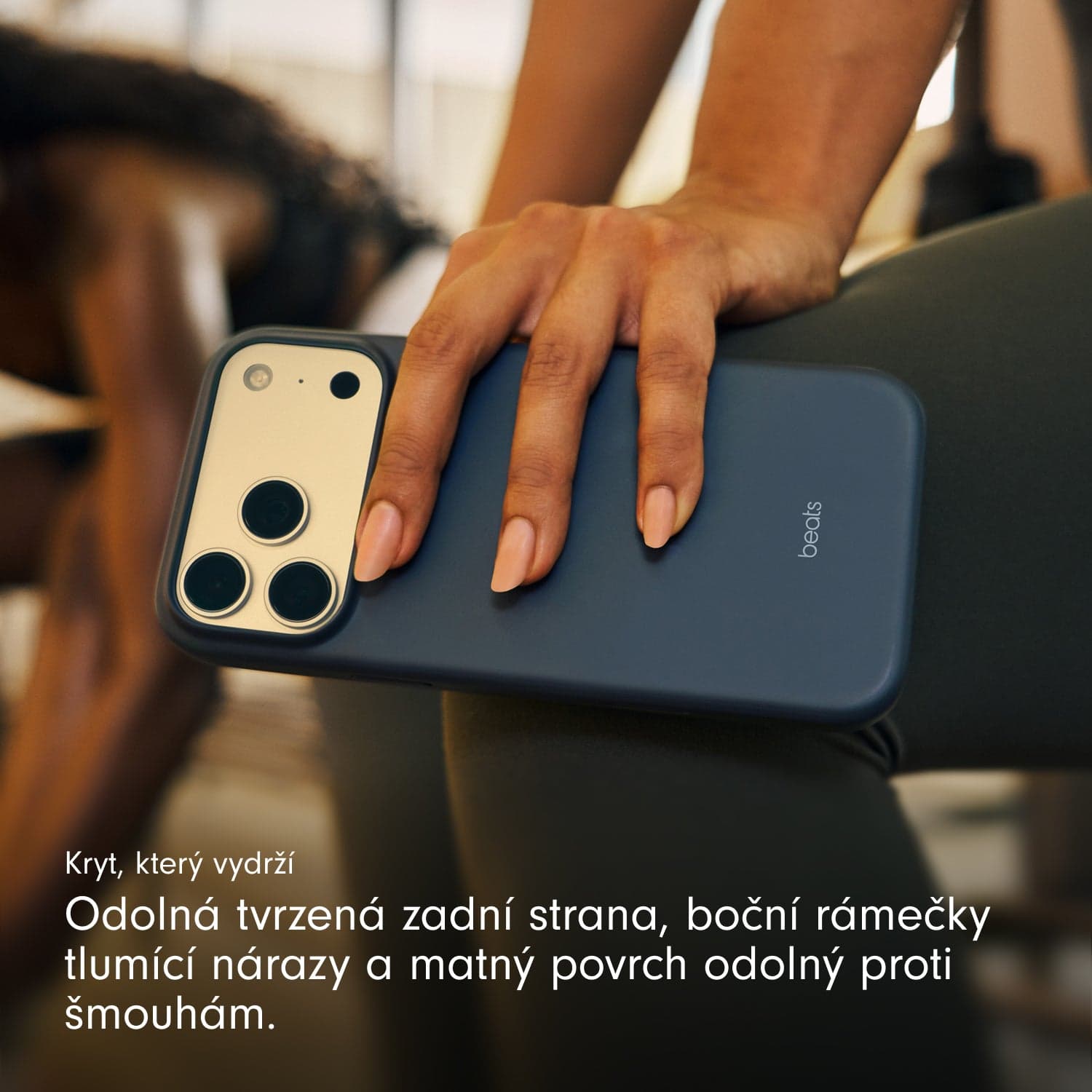 Kryt pro iPhone 17 Beats s MagSafe a ovladačem fotoaparátu - hlubinně modrý - náhled 5