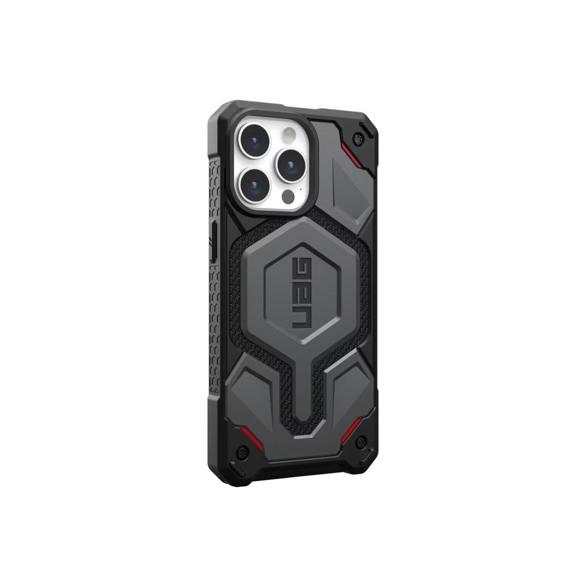 Extra odolný kryt s MagSafe pro iPhone 15 Pro Max UAG Monarch Pro Kevlar - černý - náhled 5