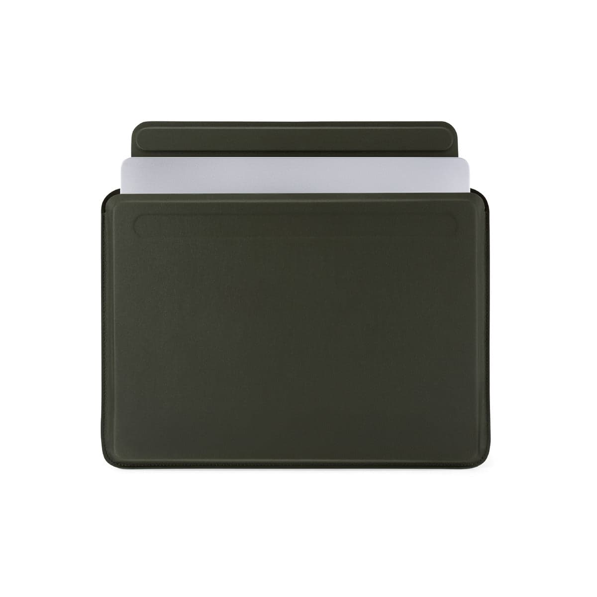 Obal pro MacBook 14" Pipetto Ultra Slim Sleeve - tmavě zelený - náhled 2