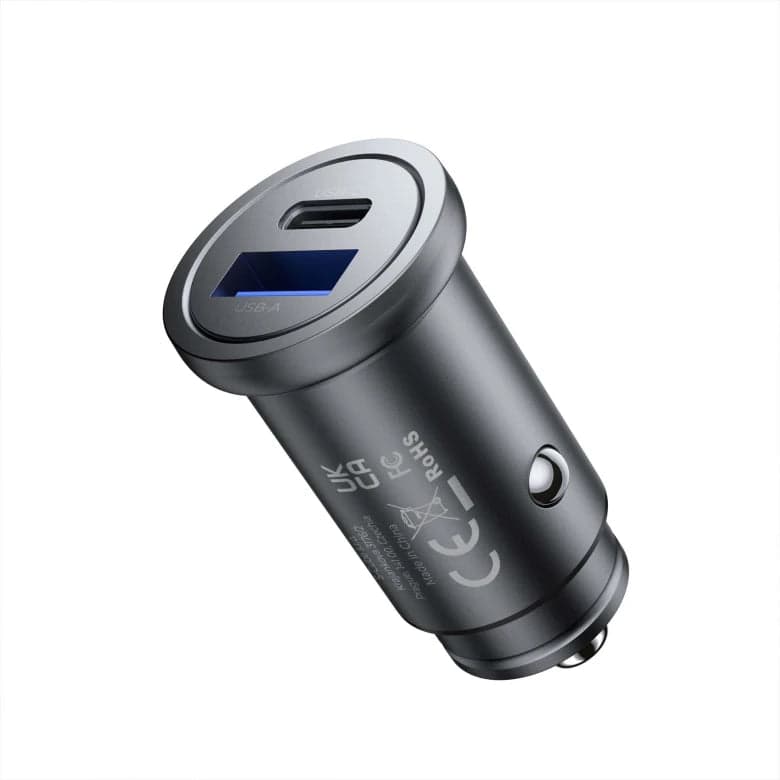 Nabíječka do auta Mobile Origin CA12 Dual Car Charger 30W USB-C / USB-A - náhled 2