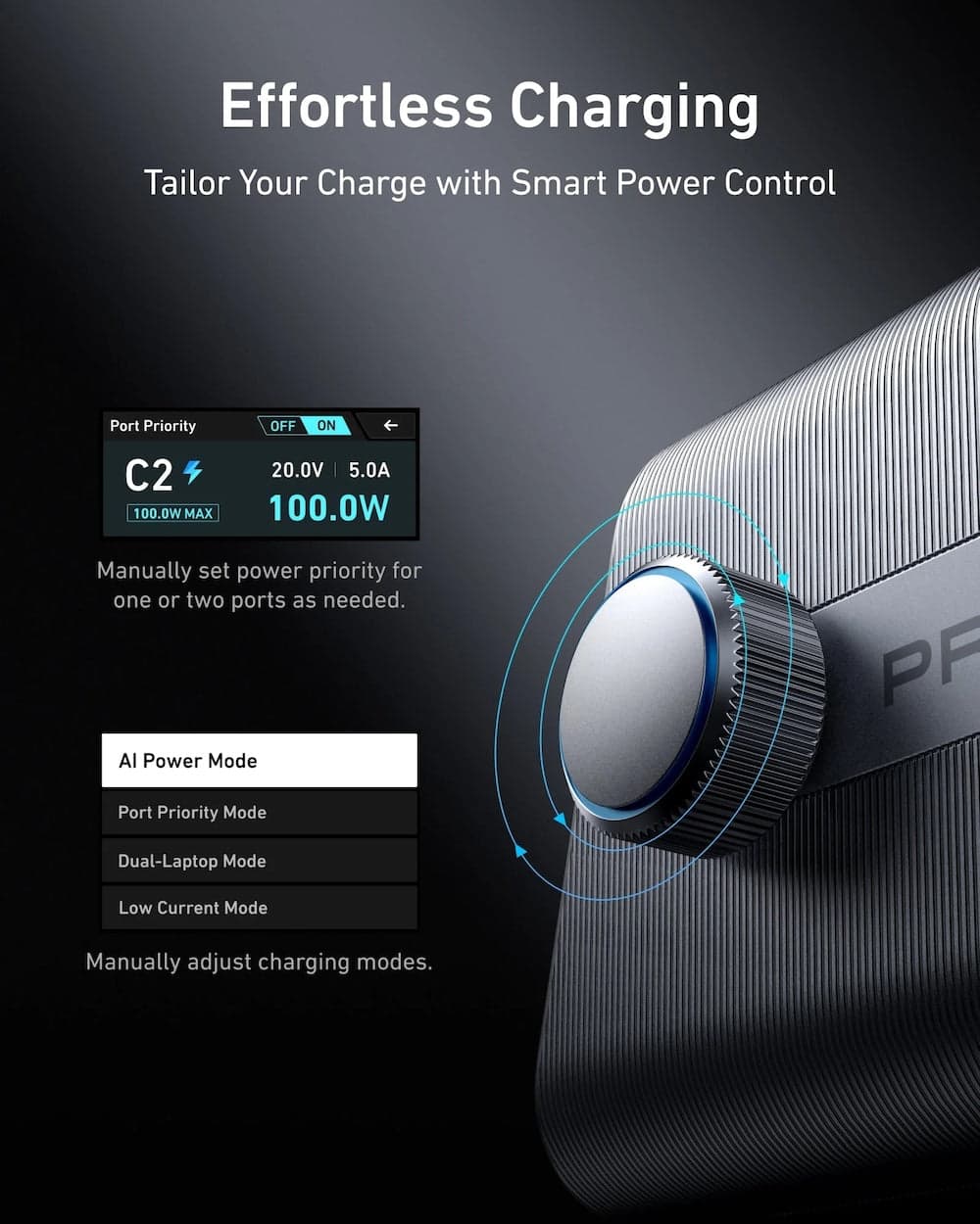 250W stolní GaN nabíječka Anker Prime Charger - náhled 5