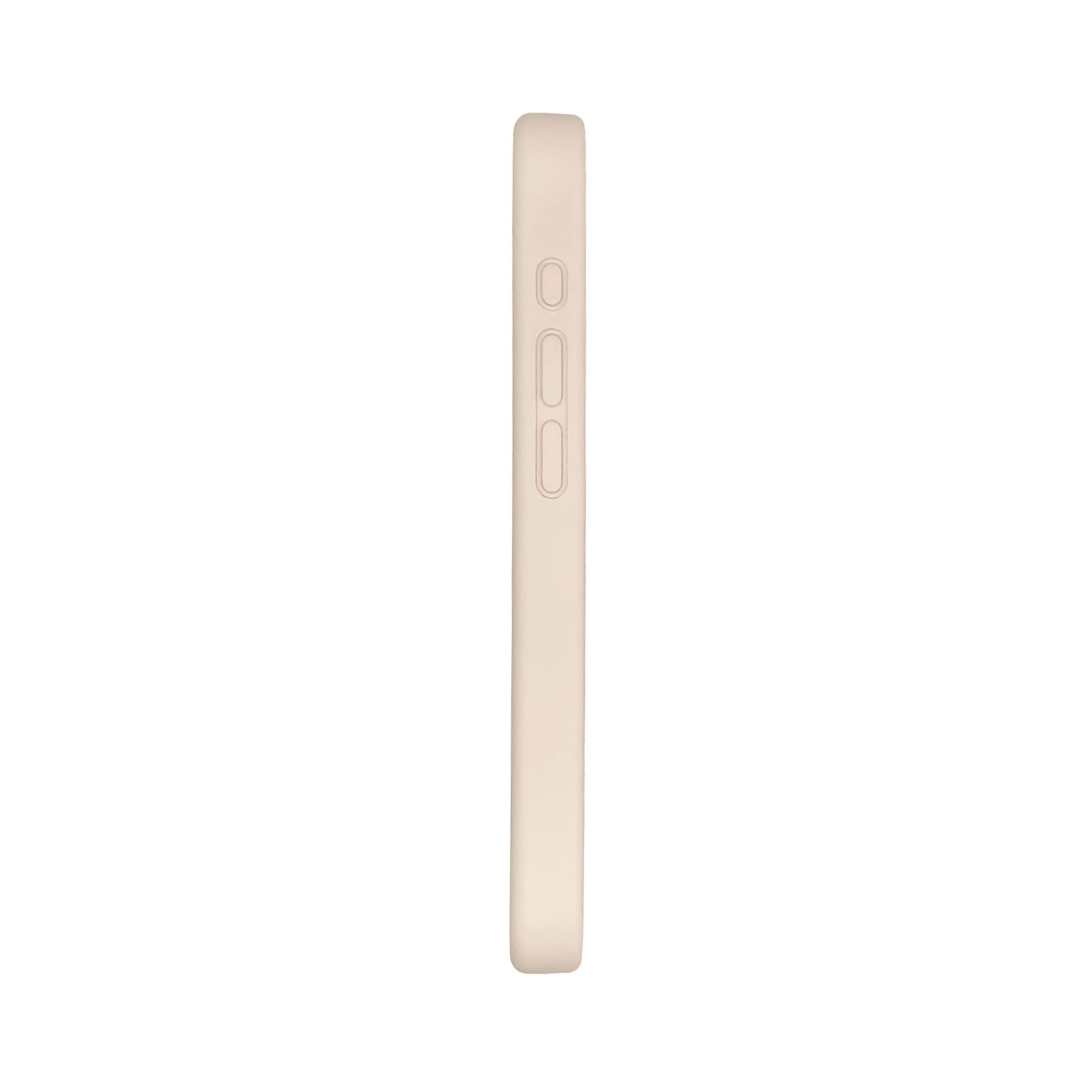 MagSafe silikonový kryt pro iPhone 16e Dviced Silicone Magnetic Case - béžový - náhled 3
