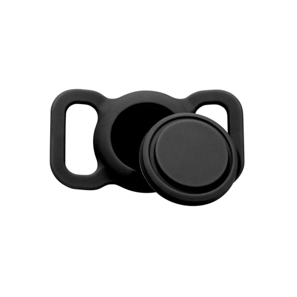 Obojek pro mazlíčky s držákem na AirTag Mobile Origin - černý - náhled 3