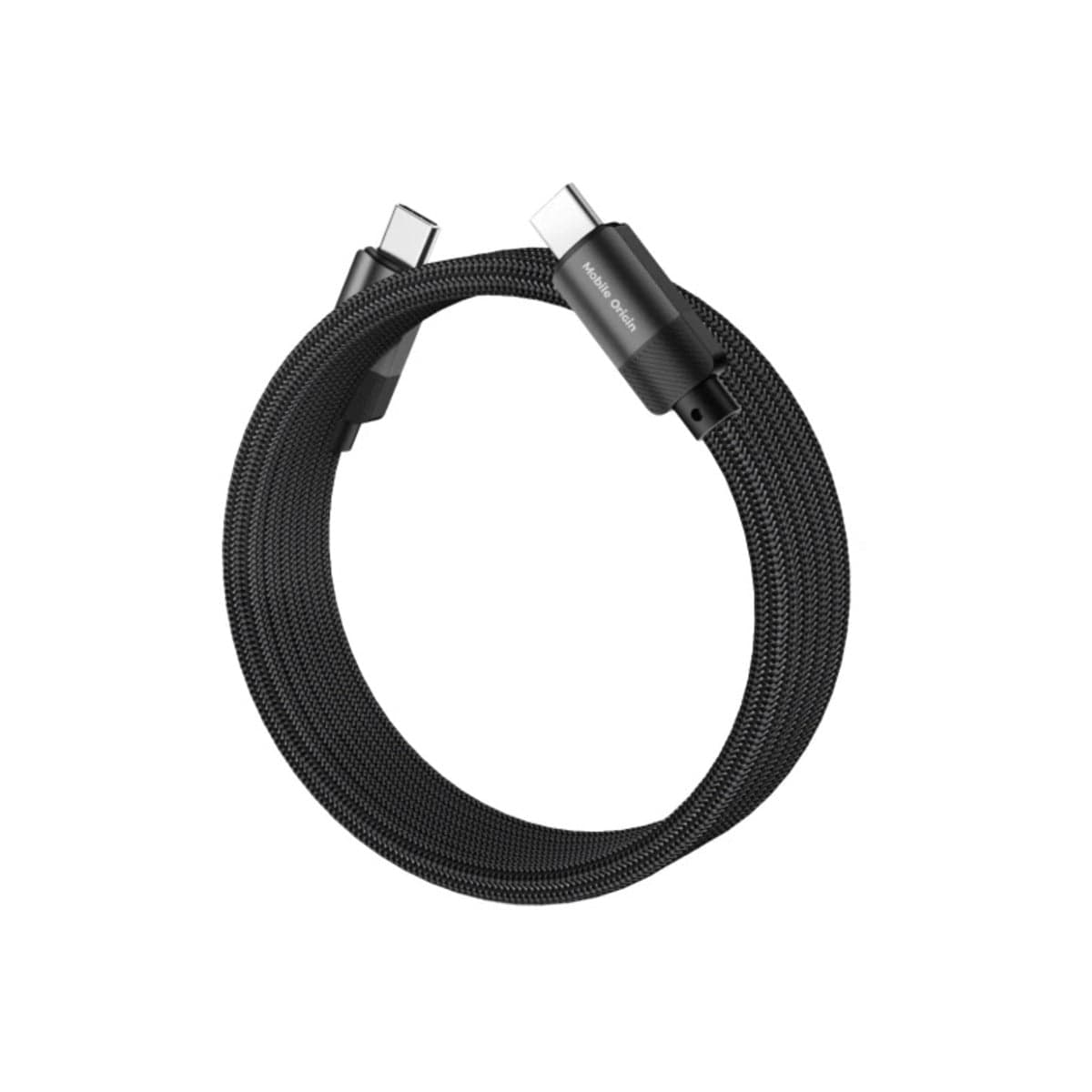 Magnetický 27W nabíjecí kabel Mobile Origin Original Cable USB-C / USB-C 1 m - černý - náhled 2