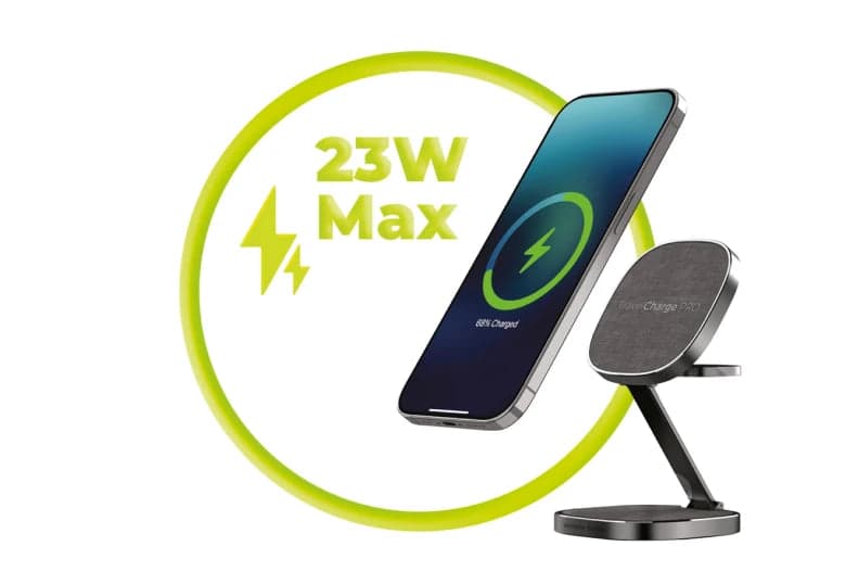 Cestovní bezdrátová nabíječka Mobile Origin TravelCharge PRO - šedá - náhled 4