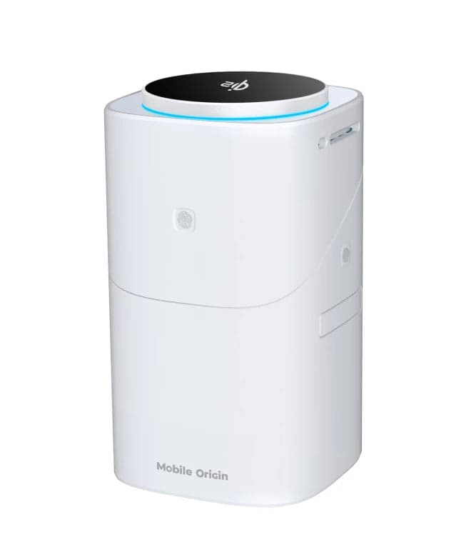 Bezdrátová nabíječka Mobile Origin 3in1 Wireless Charging Qi2 Station PW11 - bílá - náhled 4