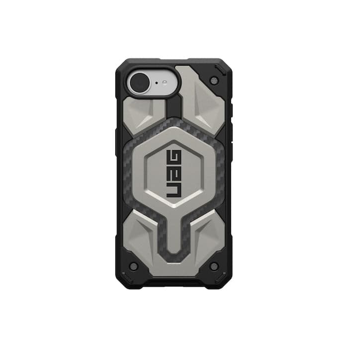MagSafe kryt pro iPhone 16e UAG Monarch Pro - stříbrný