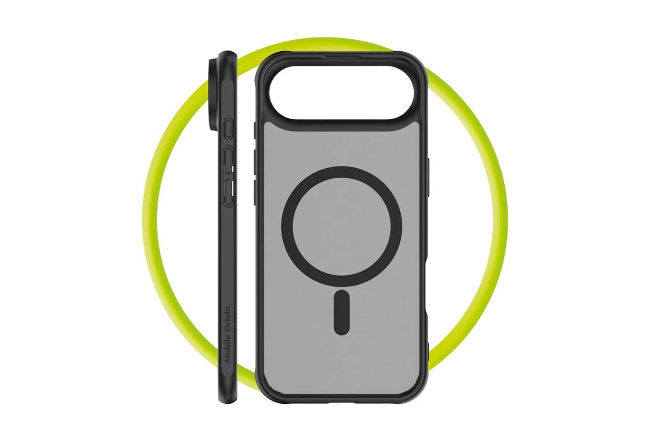 MagSafe kryt iPhone Air Mobile Origin Easy Hybrid - matně černý - náhled 4