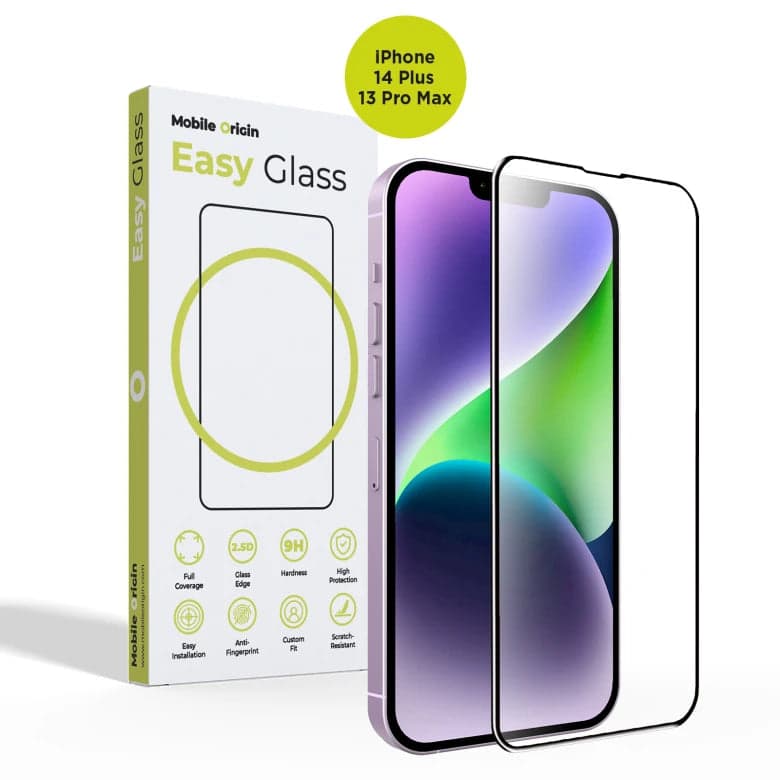Ochranné sklo pro iPhone 14 Plus / 13 Pro Max Mobile Origin EasyGlass