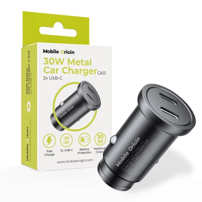 Nabíječka do auta Mobile Origin CA13 Dual Car Charger 30W USB-C - náhled 4
