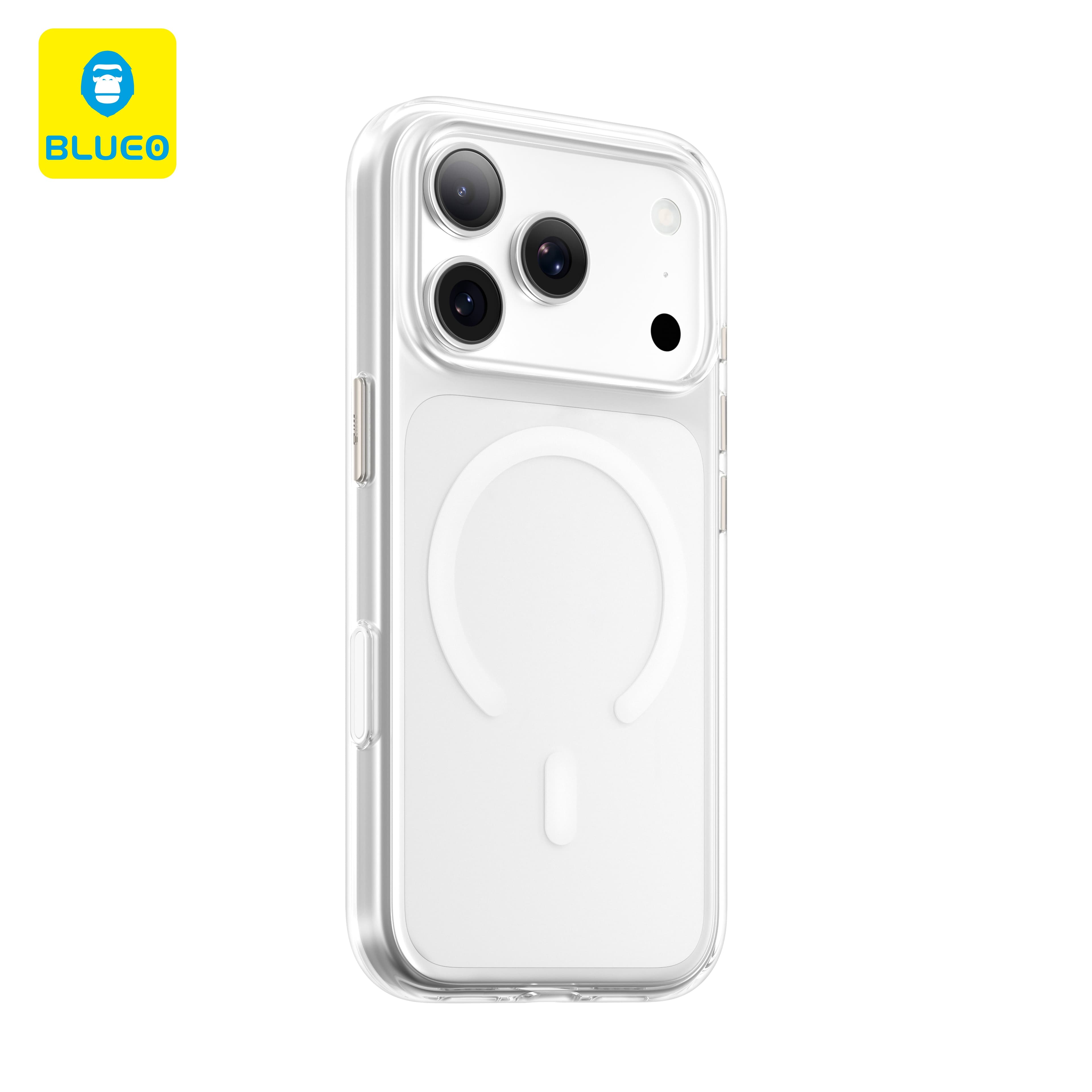 Kryt pro iPhone 17 Pro Max Blueo Crystal Pro Drop - průhledný