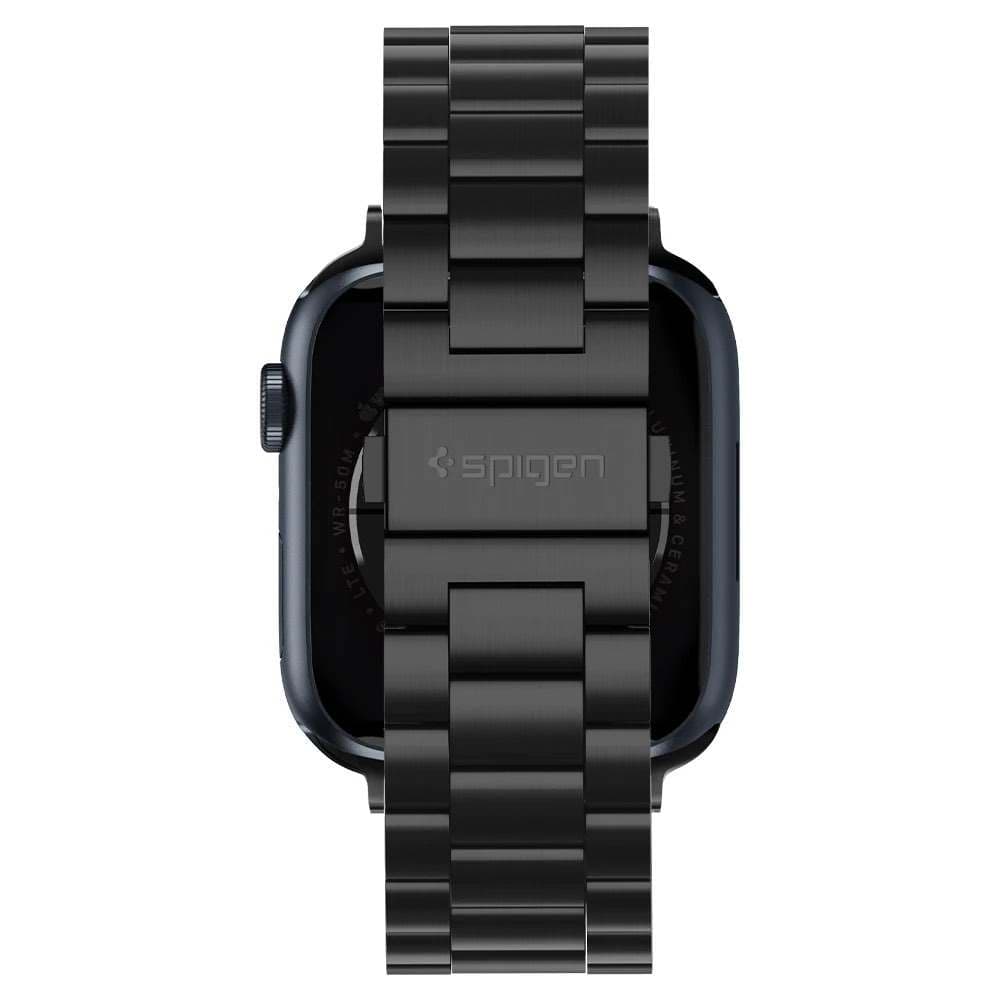 Řemínek pro Apple Watch 42/44mm Spigen Modern Fit - černý - náhled 5
