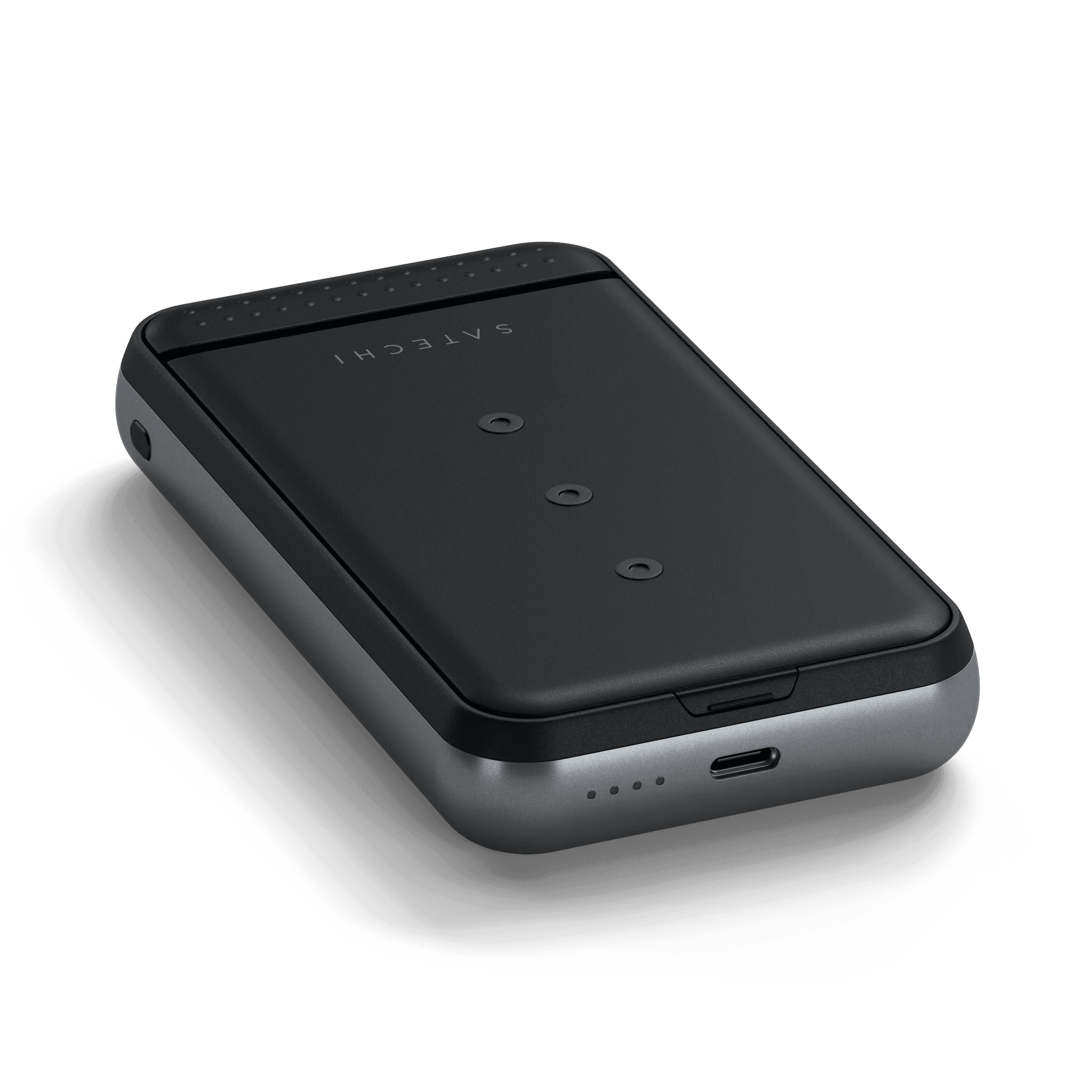 10 000 mAh hliníková bezdrátová powerbanka se stojánkem Satechi Duo Wireless Charger - náhled 5
