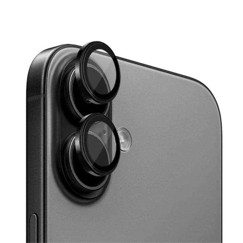 Safírové sklo na čočky pro iPhone 17 Mobile Origin - černé - náhled 2