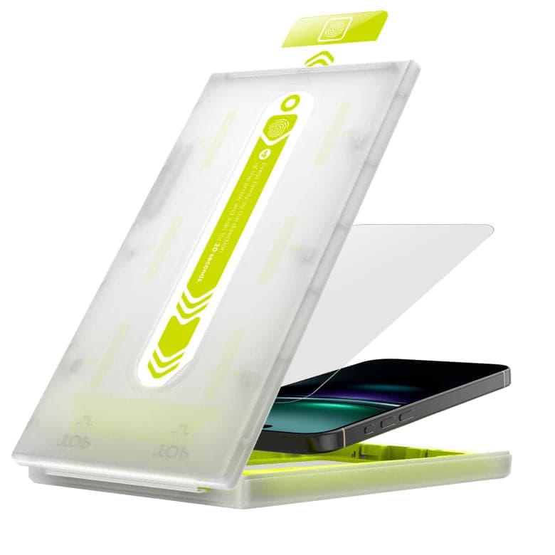 Ochranné sklo pro iPhone 16 Pro Max Mobile Origin EasyGlass Case Friendly s aplikátorem - 2 ks - náhled 2