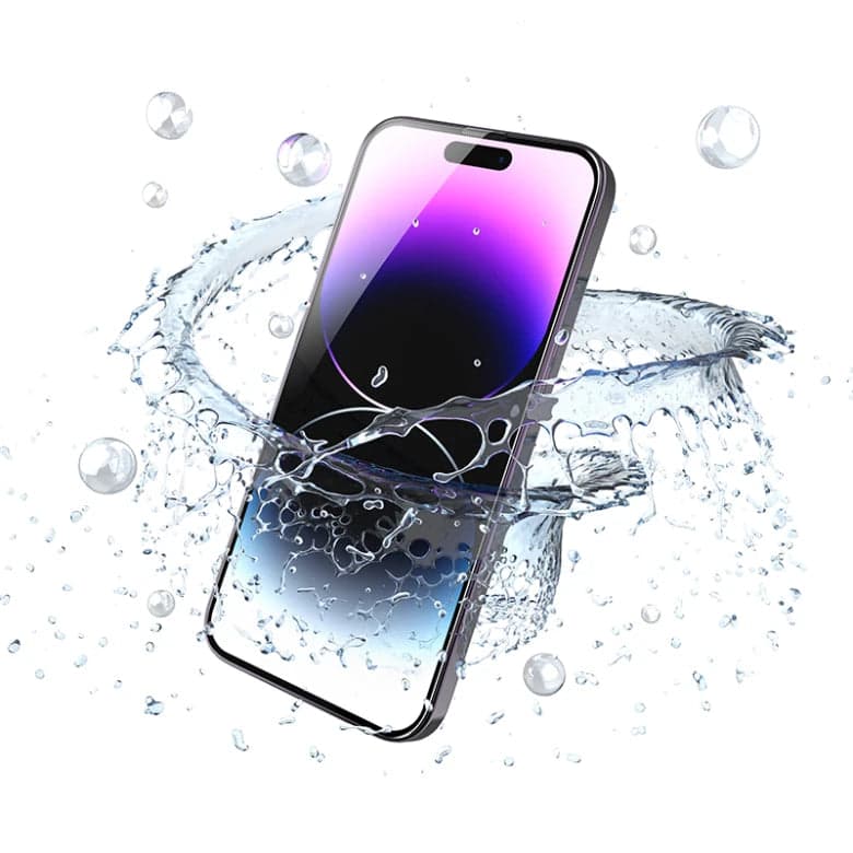 Ochranné sklo pro iPhone 14 Pro Mobile Origin Screen Guard s aplikátorem - náhled 5