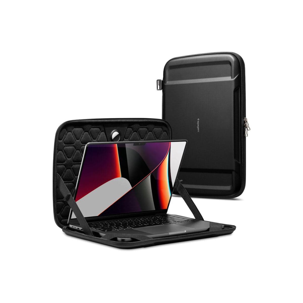 Pouzdro pro MacBook Pro 16" Spigen Rugged Armor Pro - černé - náhled 2