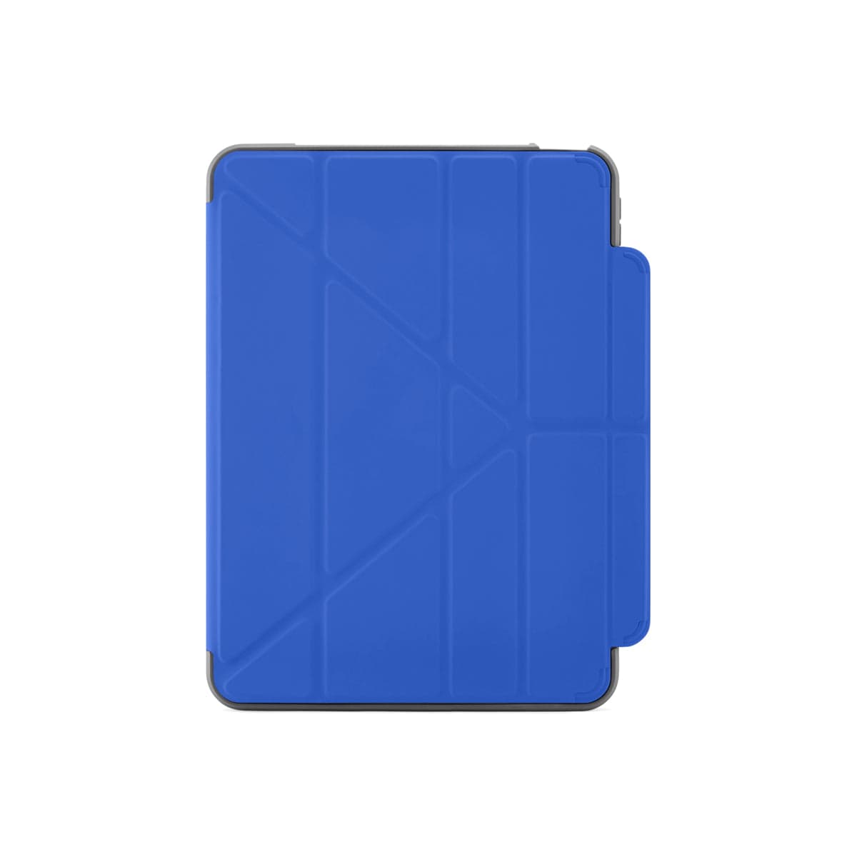 Polohovatelné pouzdro pro iPad 10. gen Pipetto Origami Pencil Shield - modré - náhled 2