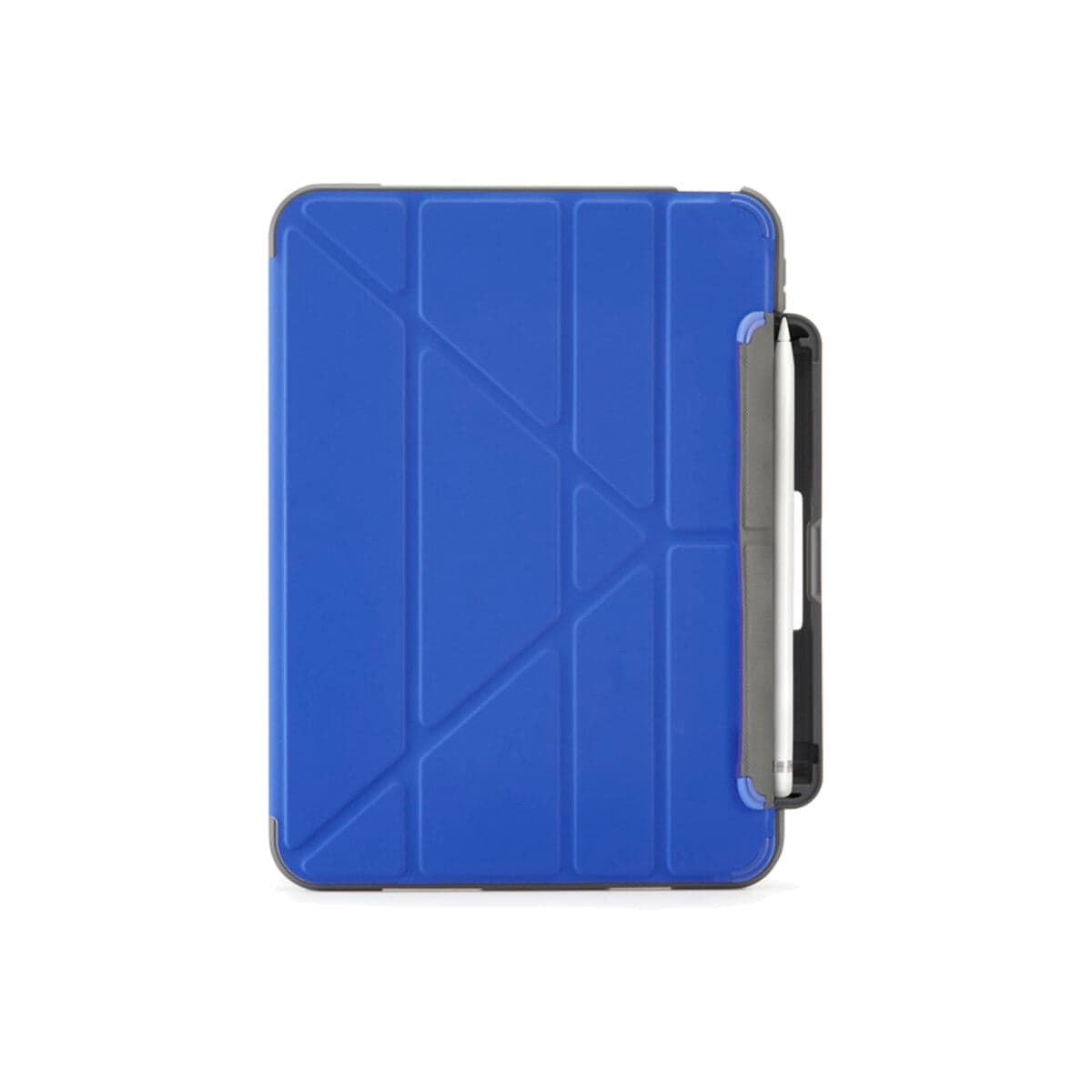 Polohovatelné pouzdro pro iPad 10. gen Pipetto Origami Pencil Shield - modré