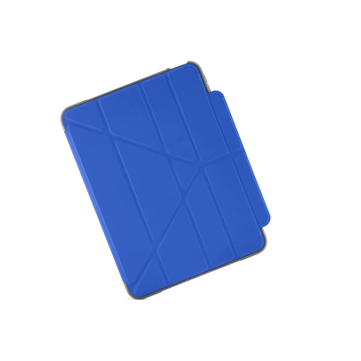 Polohovatelné pouzdro pro iPad 10. gen Pipetto Origami Pencil Shield - modré - náhled 3