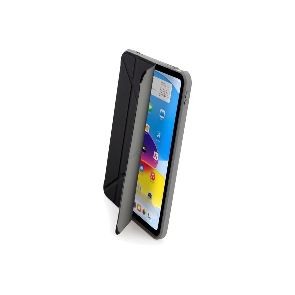 Polohovatelné pouzdro pro iPad 10. gen Pipetto Origami Shield - černé