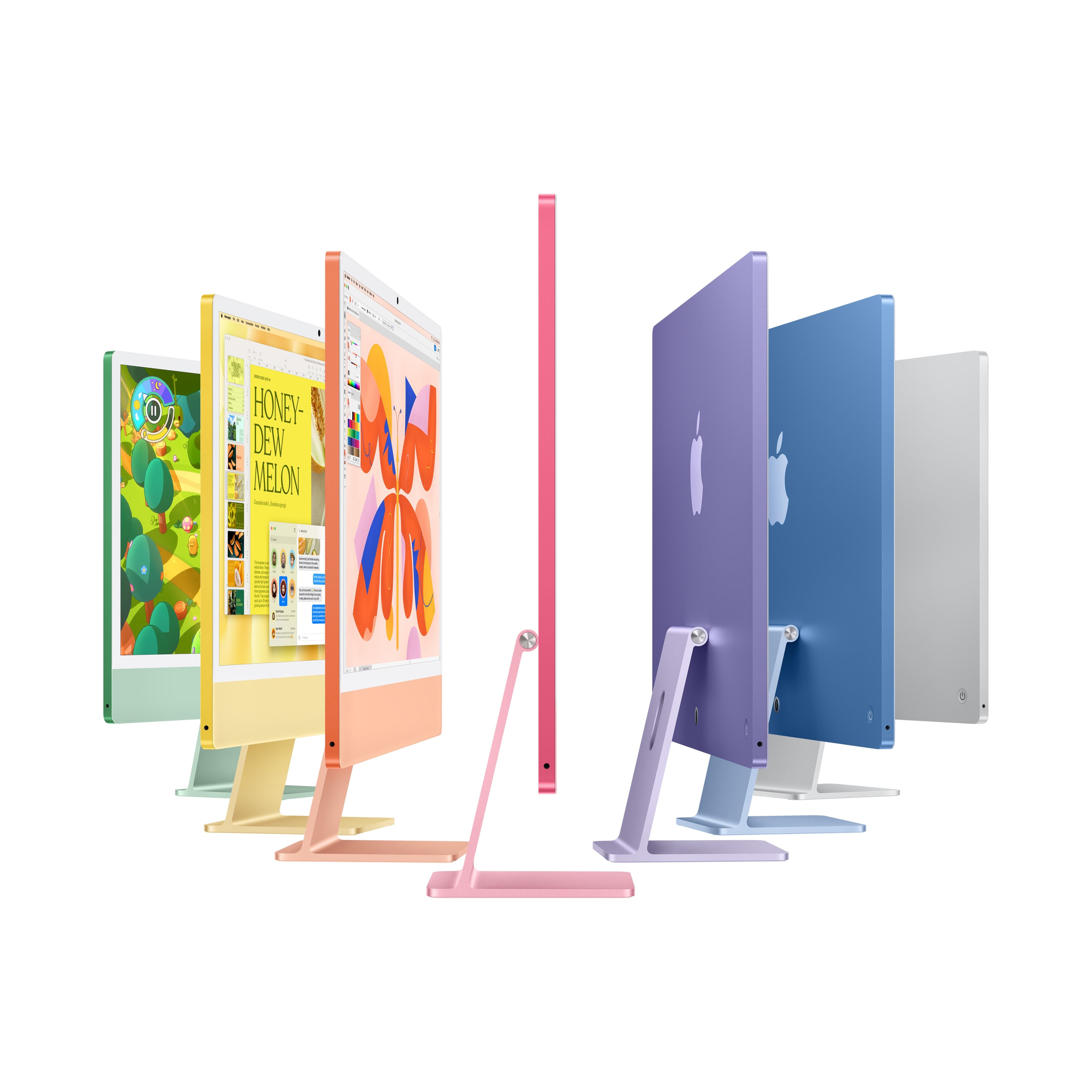 iMac 24“ 4.5K displej, Apple M4 10jádrové CPU, 10jádrové GPU, 16GB, 512GB SSD, CZ - růžový - náhled 4