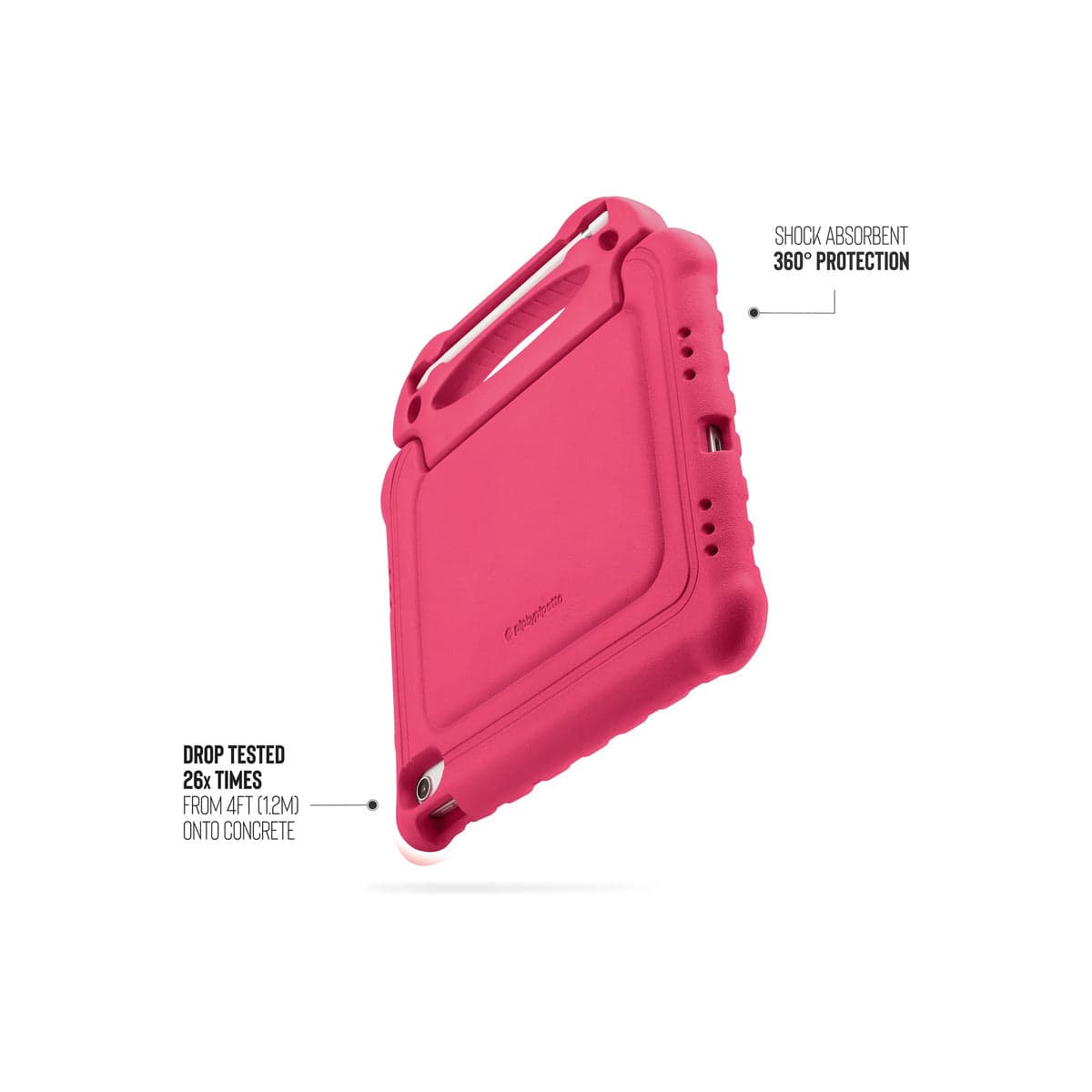 Dětské pouzdro pro iPad (A16/22) Pipetto Activity Case - růžové - náhled 3