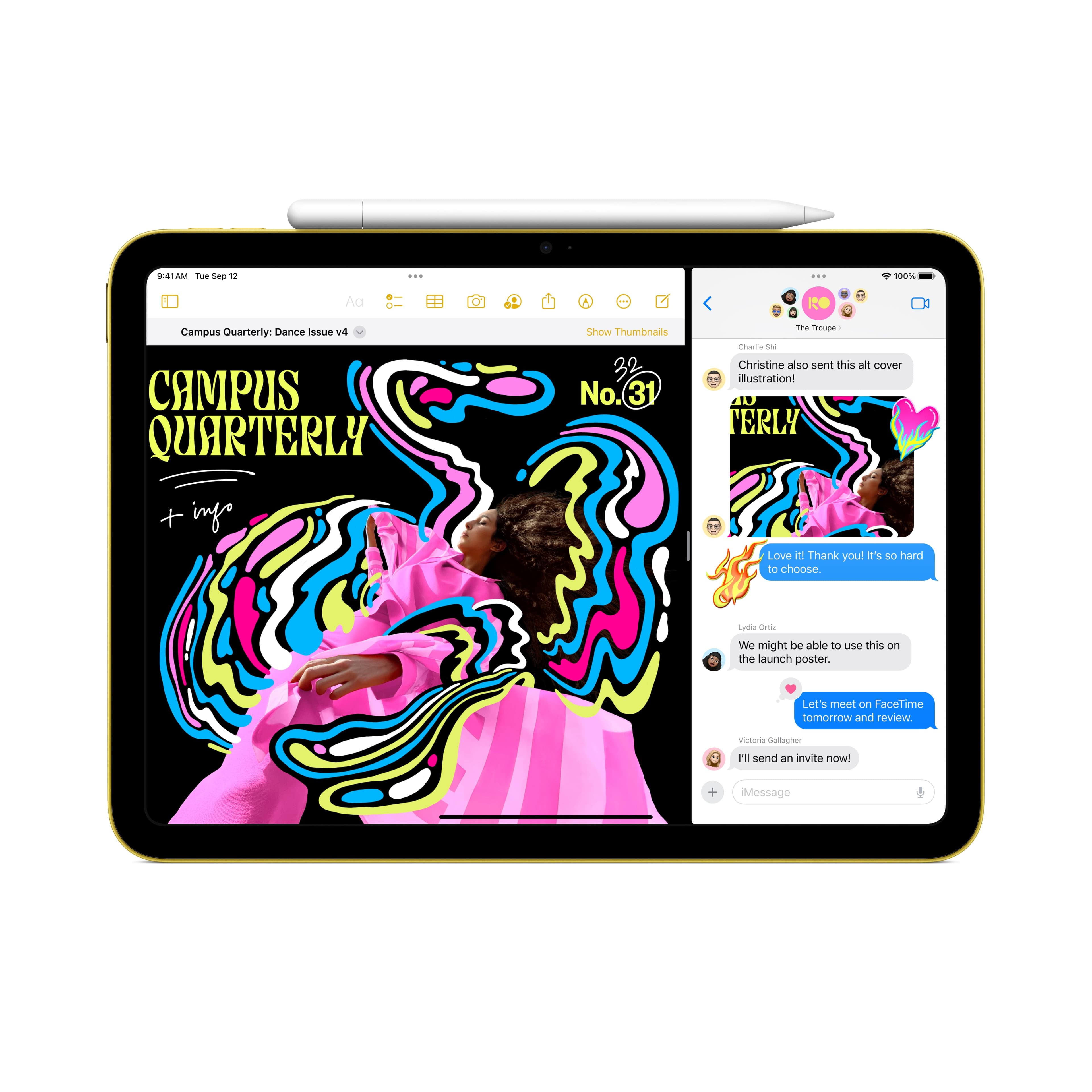 Apple 11palcový iPad Wi-Fi 512GB - stříbrný - náhled 4