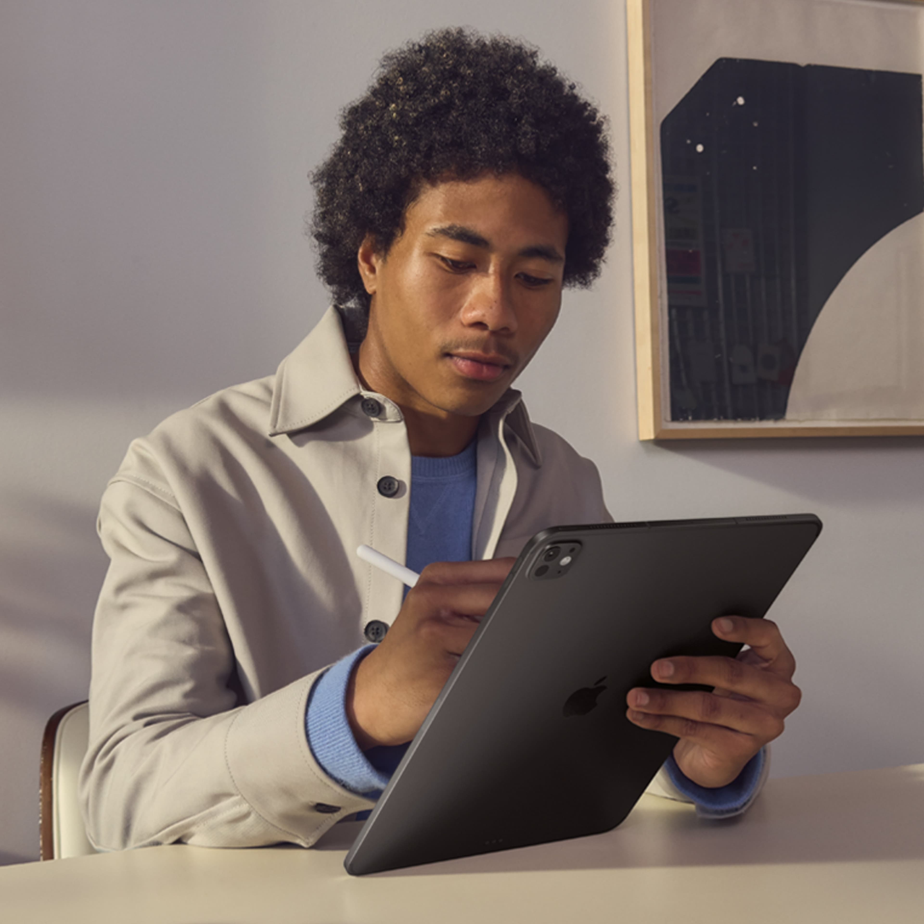 11palcový iPad Pro Wi-Fi + Cellular 1TB se sklem s nanotexturou - stříbrný - náhled 5
