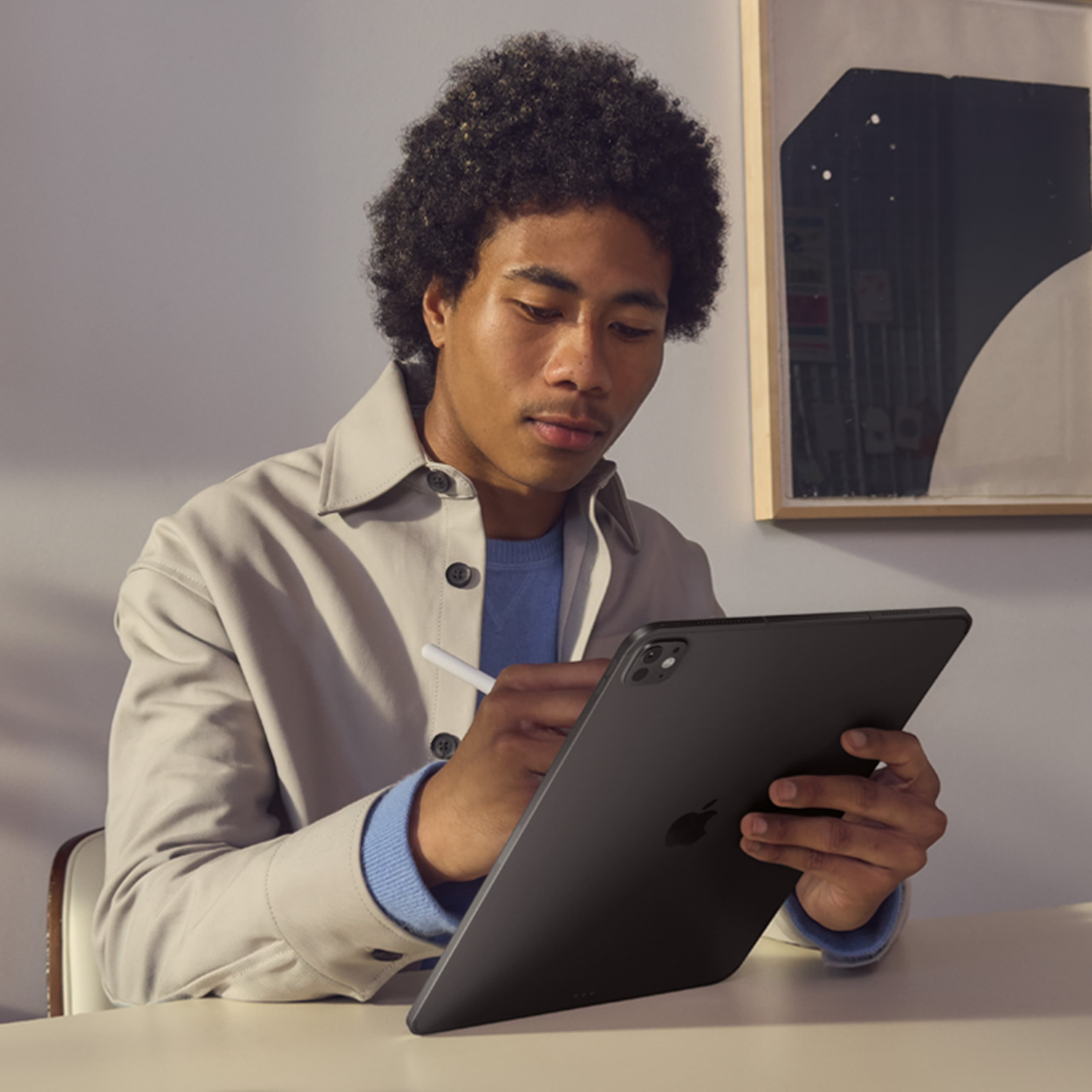 11palcový iPad Pro Wi-Fi 1TB se sklem s nanotexturou - vesmírně černý - náhled 5