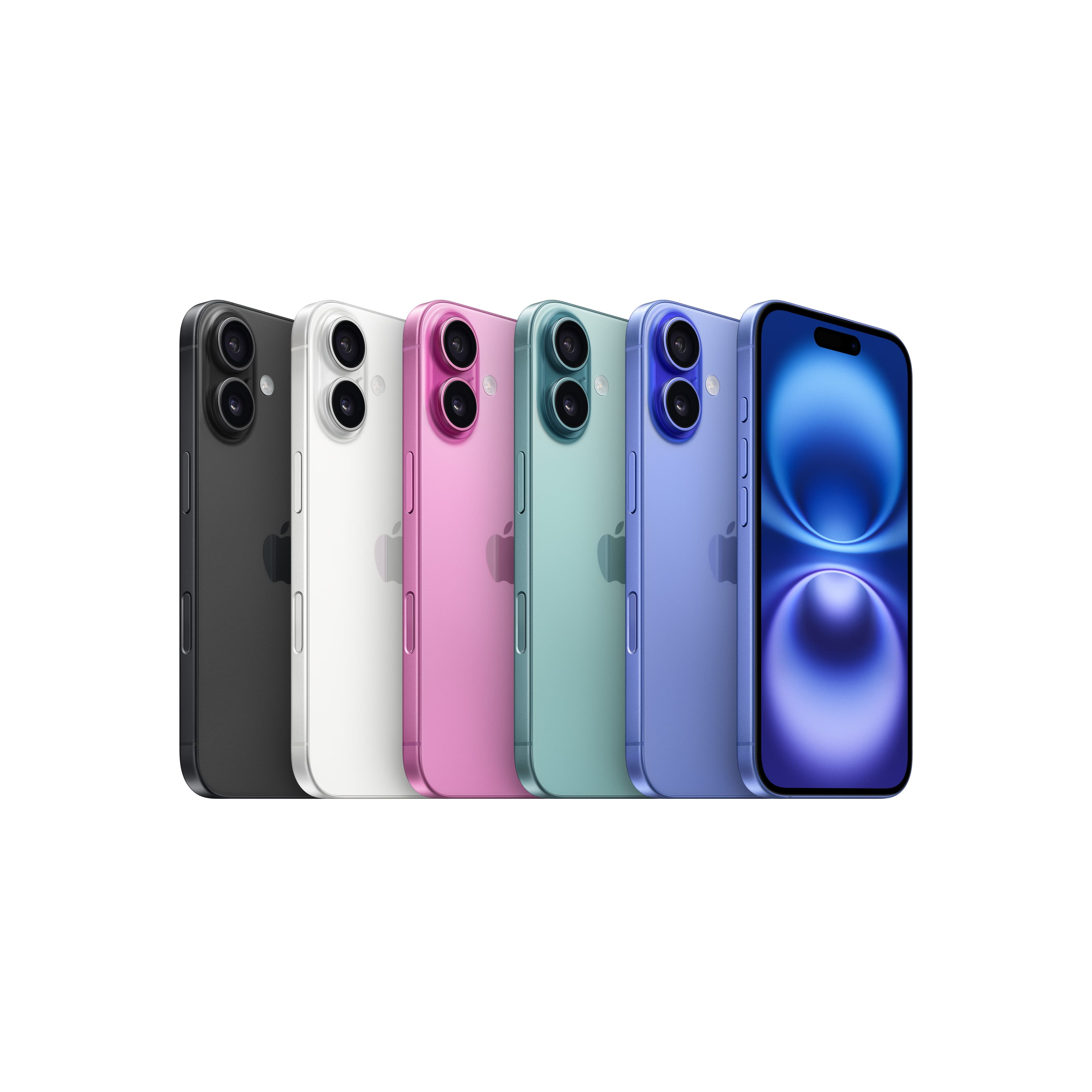Apple iPhone 16 Plus 128GB - modrozelený - náhled 5