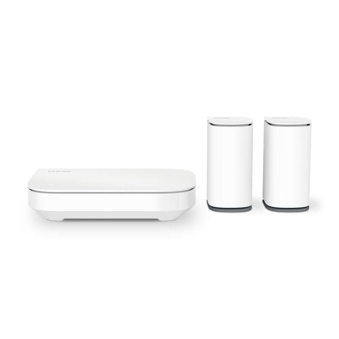 Dvoupásmový síťový WiFi systém Linksys Velop Micro 6 - 3balení